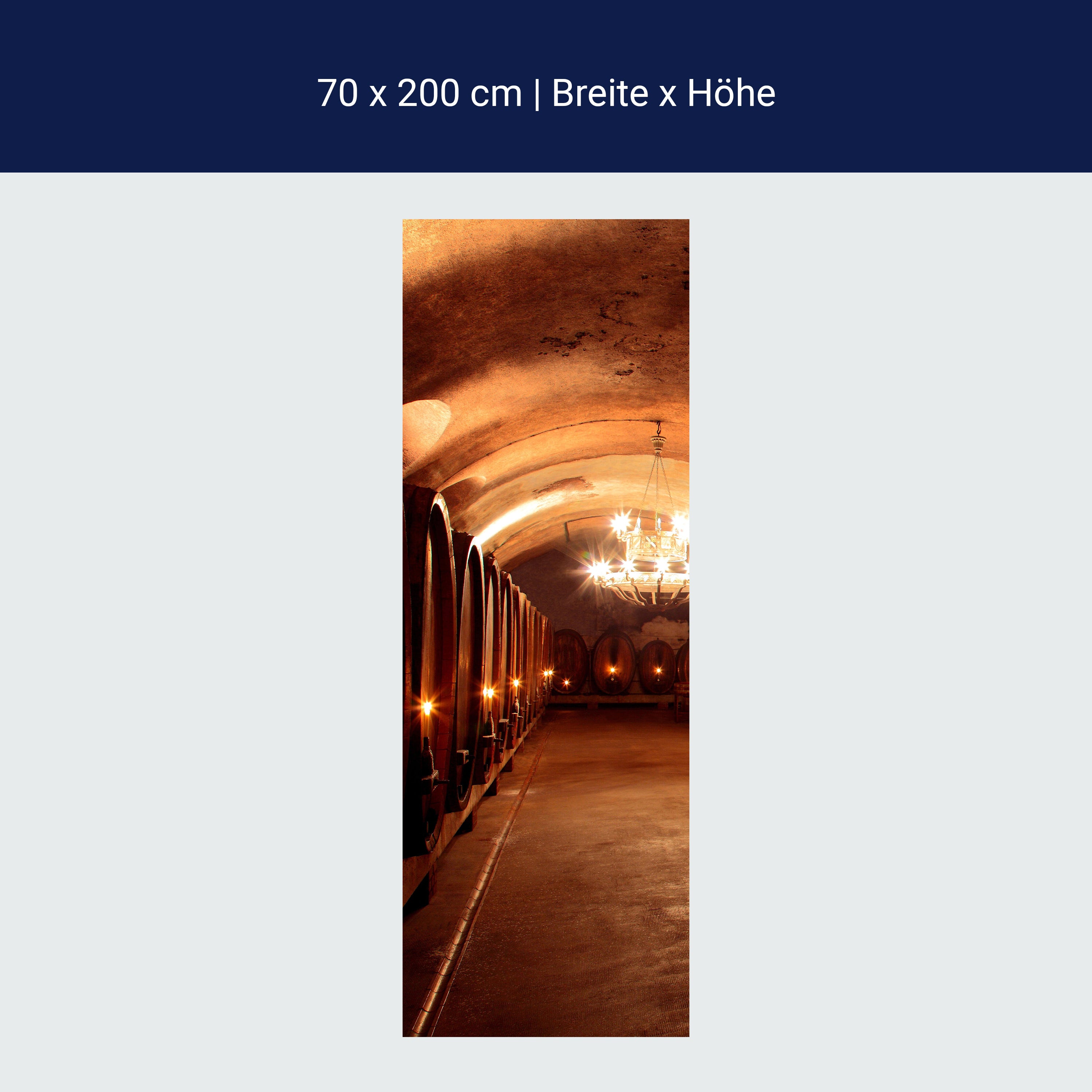 Türtapete Weinkeller M0467 Türtapete Weinkeller M0467