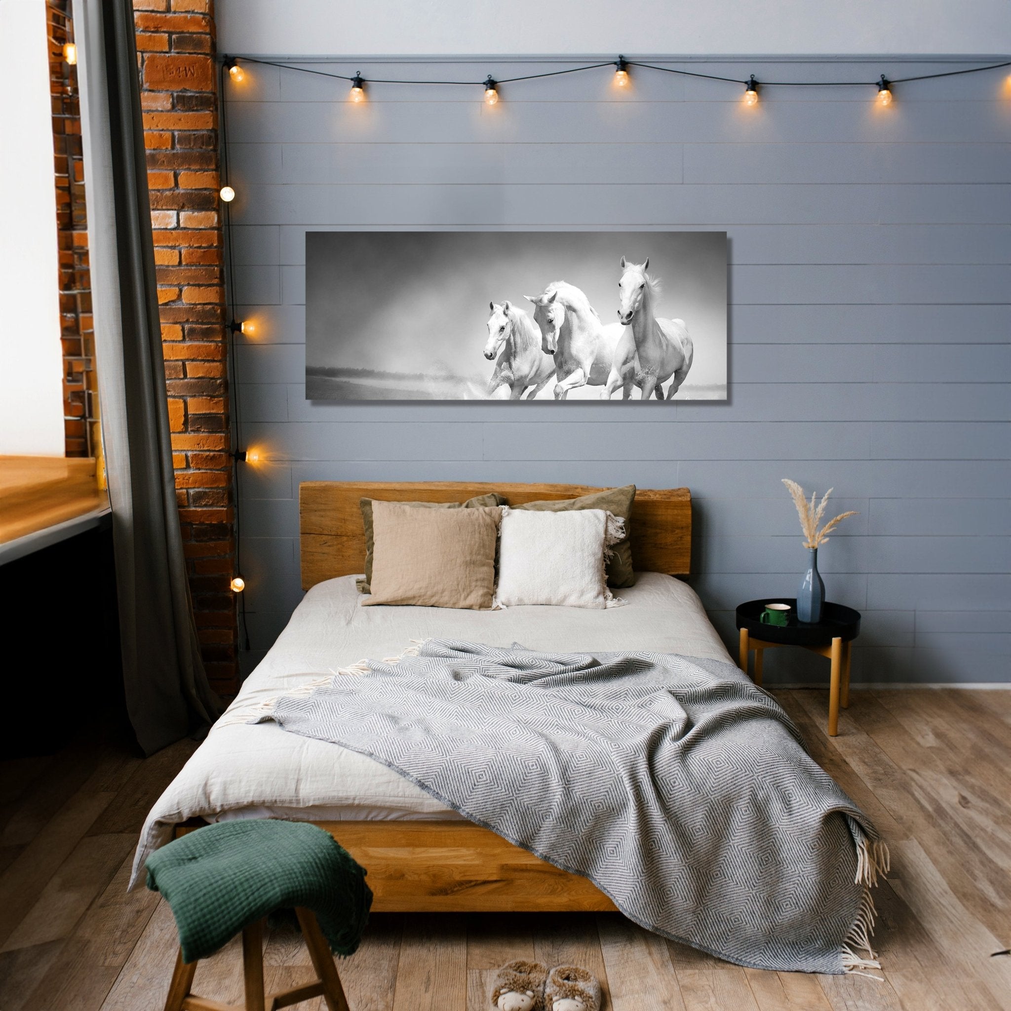 Leinwandbild weiße Traumpferde M0489 kaufen - Bild 2 Leinwandbild weiße Traumpferde M0489 kaufen - Bild 2