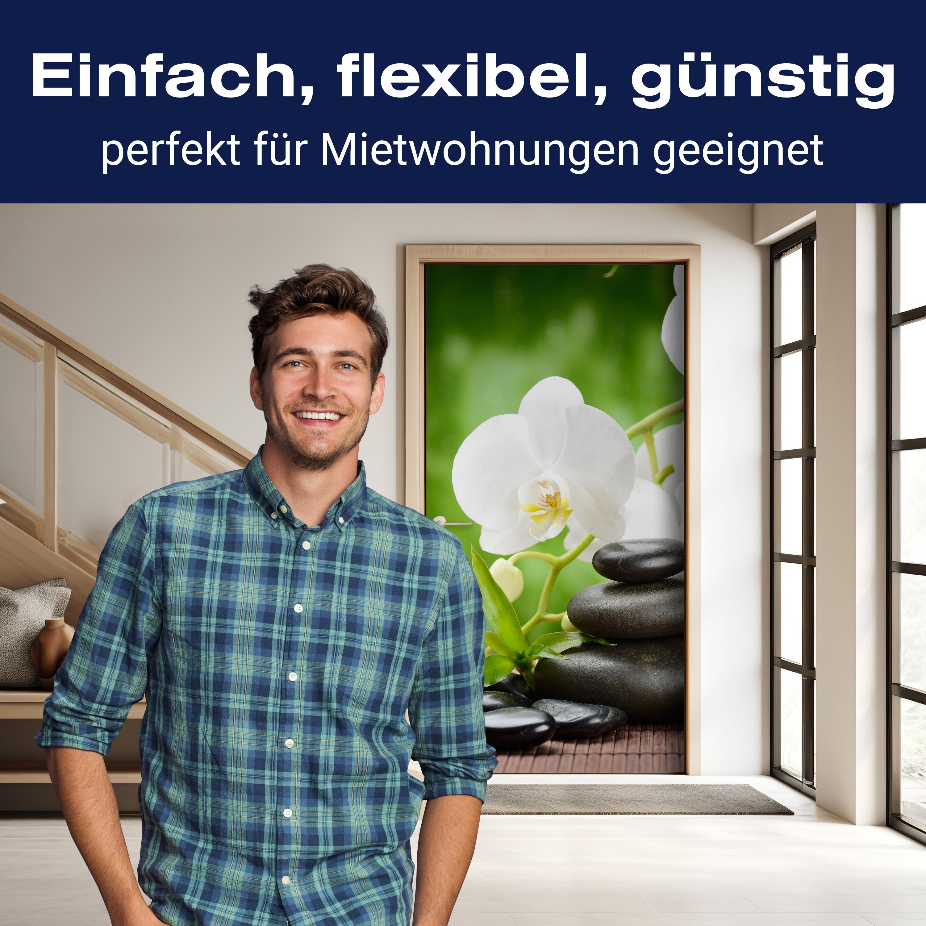 Türtapete Wellness M0491 - Bild 3 Türtapete Wellness M0491 - Bild 3