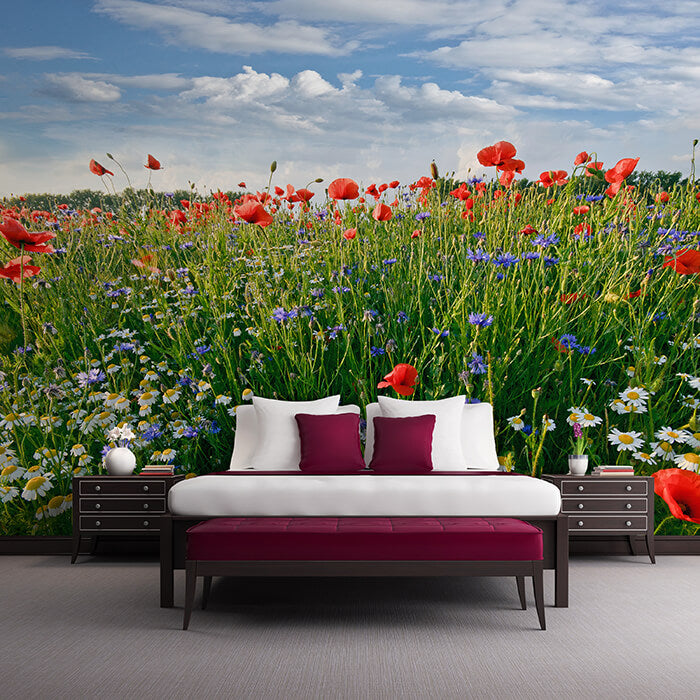 Fototapete Blumenwiese M0493 - Bild 1 Fototapete Blumenwiese M0493 - Bild 1