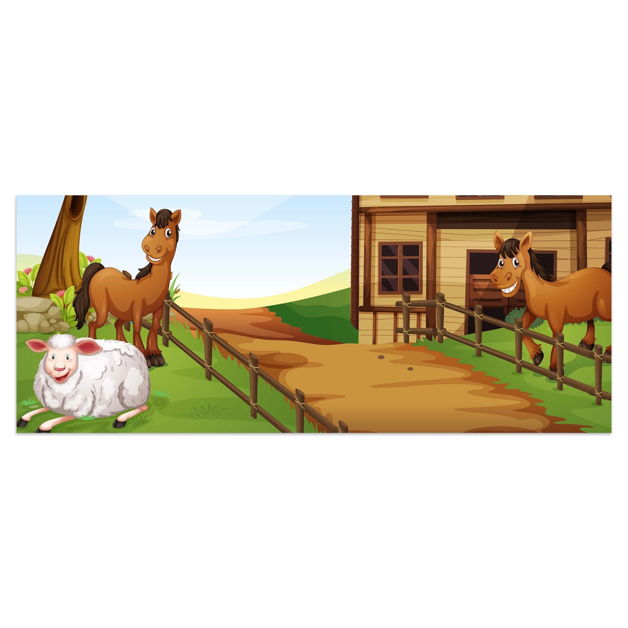 Leinwandbild Pferdefarm M0501 kaufen - Bild 1 Leinwandbild Pferdefarm M0501 kaufen - Bild 1