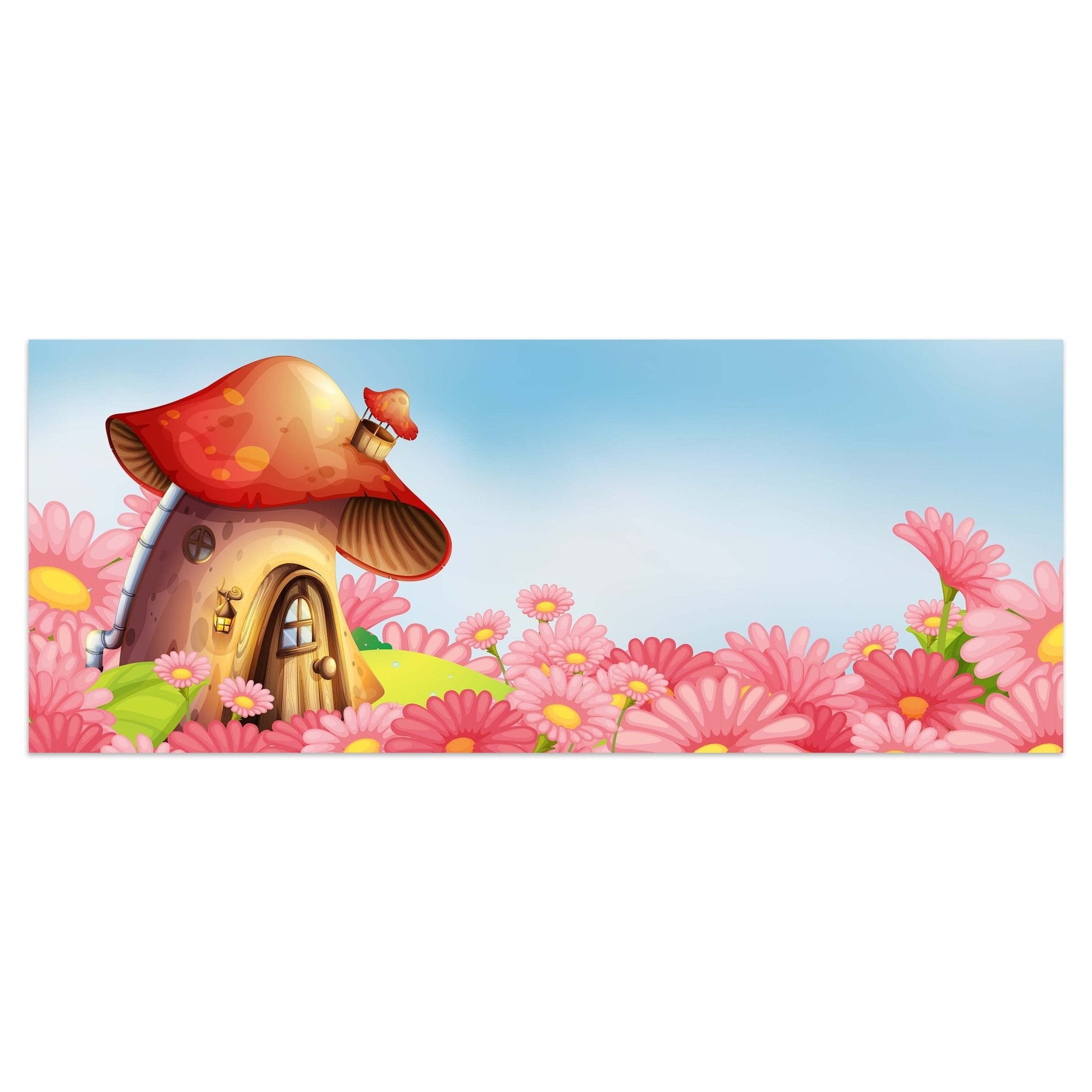 Leinwandbild Pilz auf der Blumenwiese M0502 kaufen - Bild 1 Leinwandbild Pilz auf der Blumenwiese M0502 kaufen - Bild 1