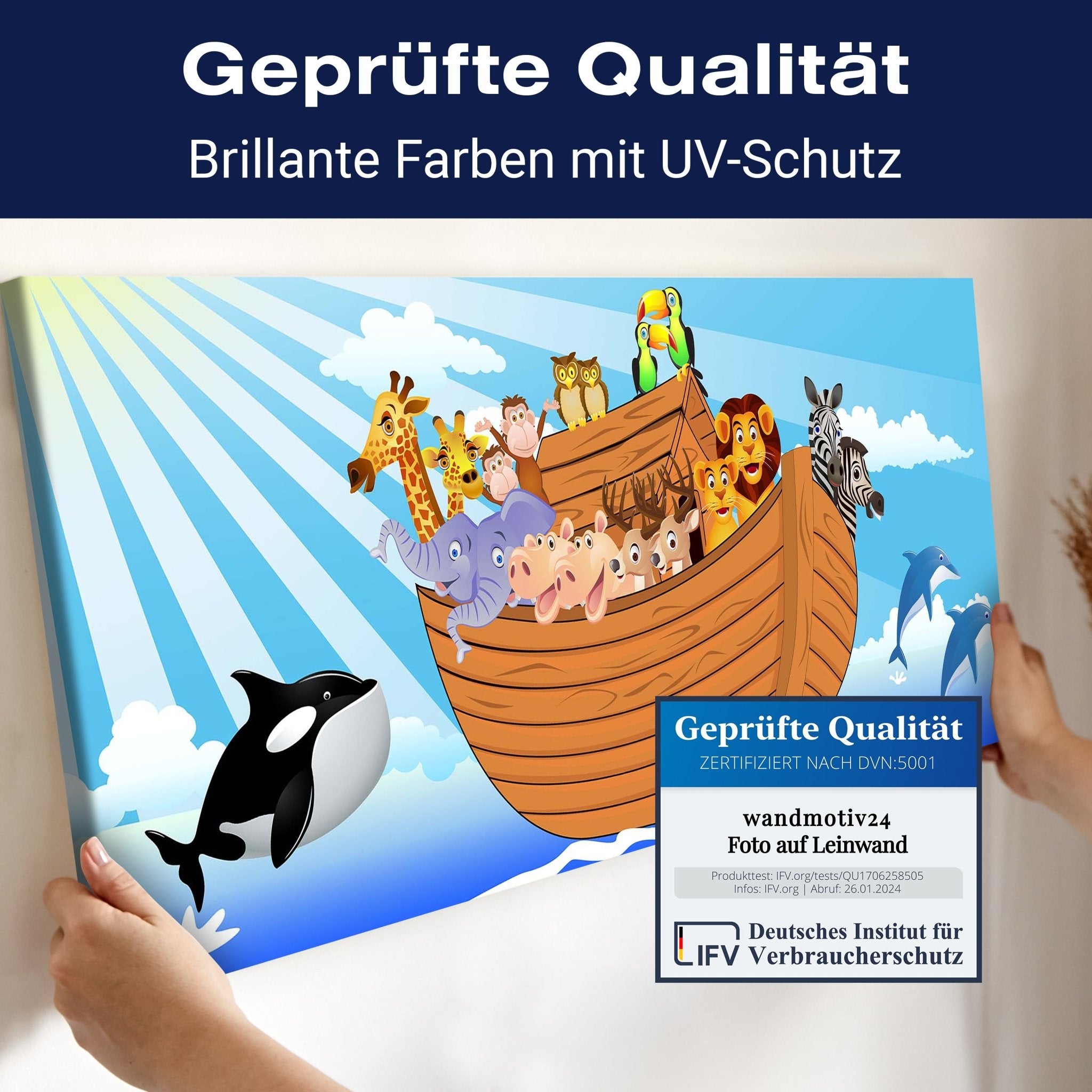 Leinwandbild Noahs Arche M0503 kaufen - Bild 4 Leinwandbild Noahs Arche M0503 kaufen - Bild 4