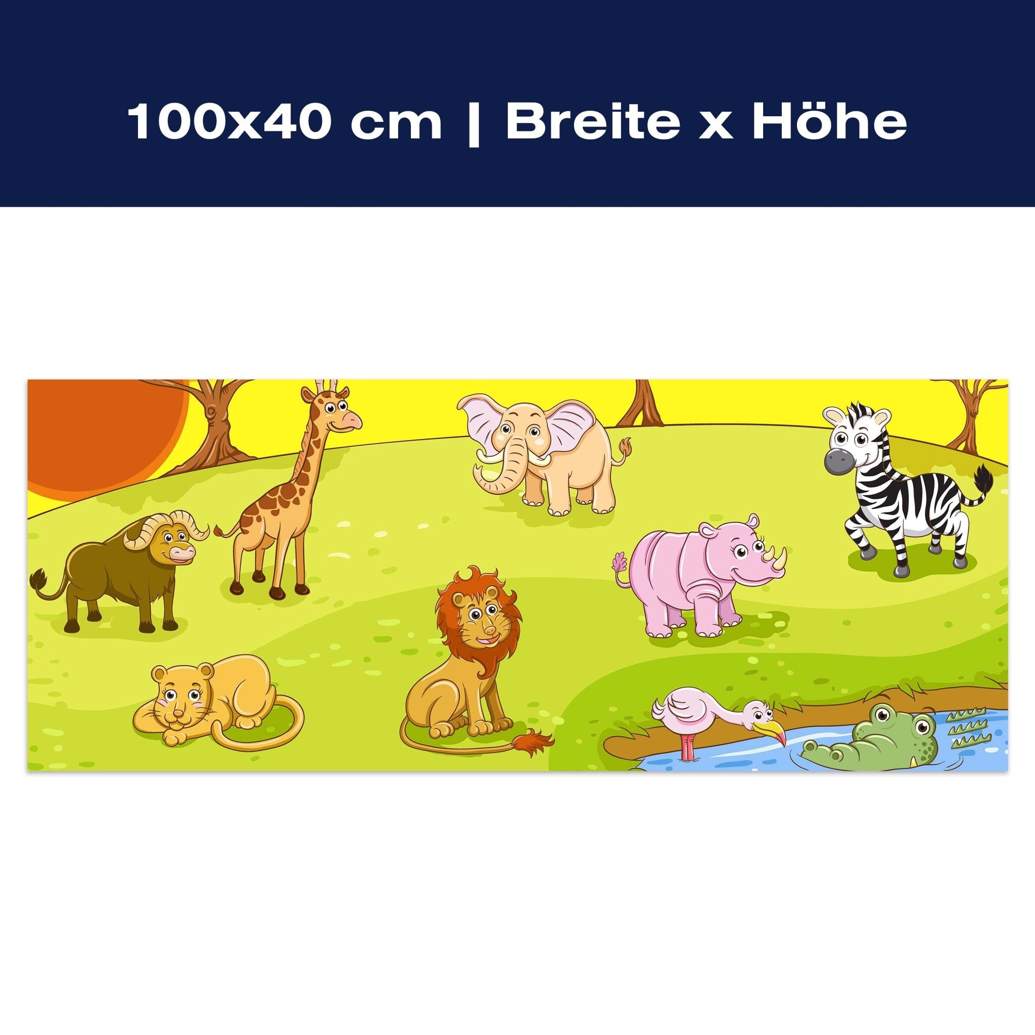 Leinwandbild Safari M0504 Leinwandbild Safari M0504