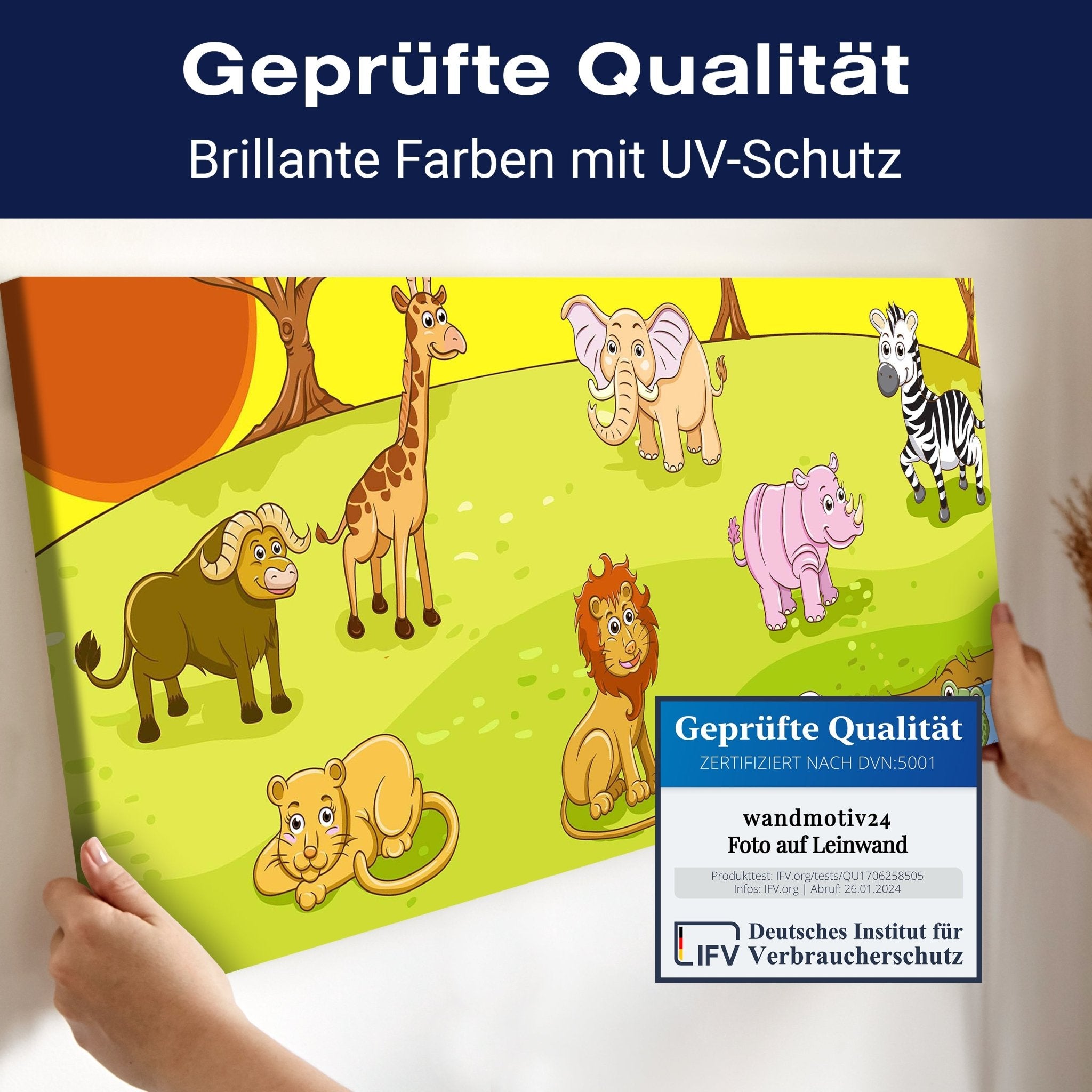 Leinwandbild Safari M0504 kaufen - Bild 4 Leinwandbild Safari M0504 kaufen - Bild 4