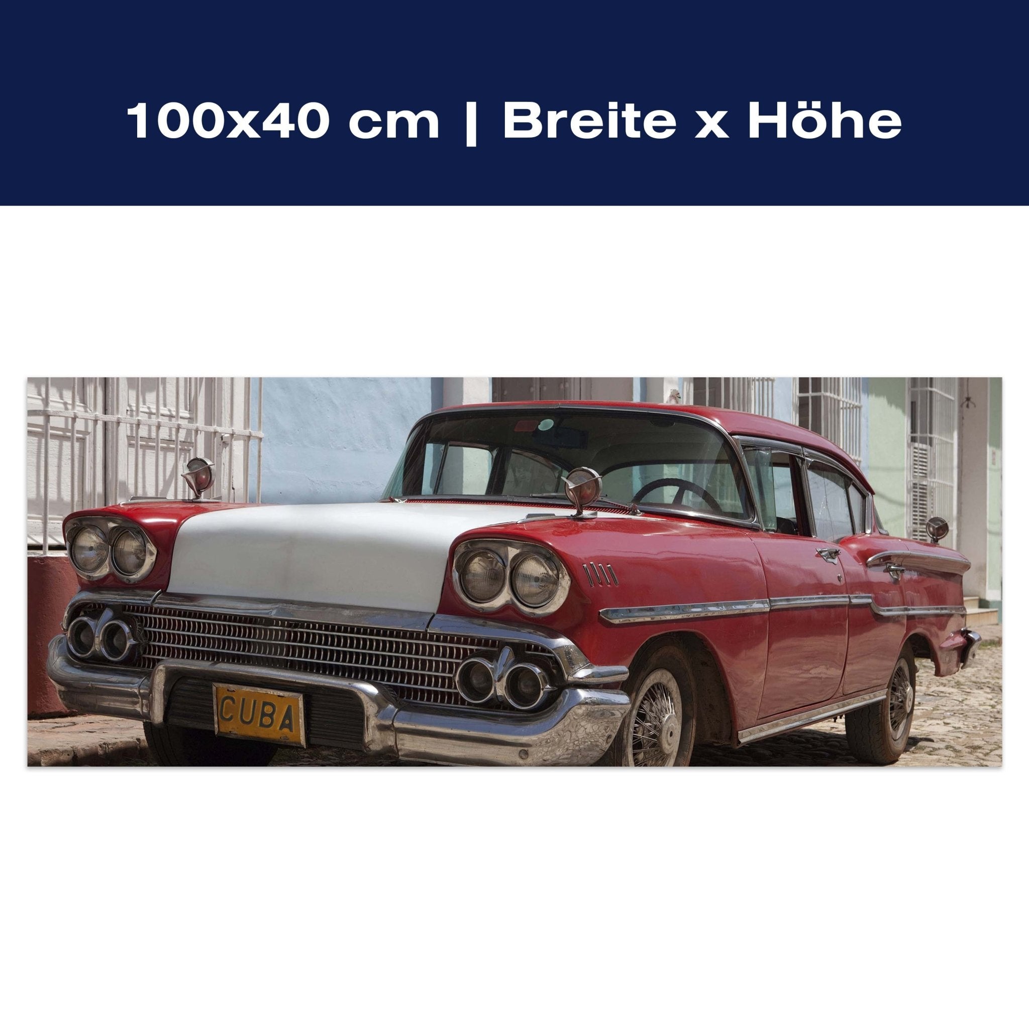 Leinwandbild Alter Sportwagen M0519 Leinwandbild Alter Sportwagen M0519