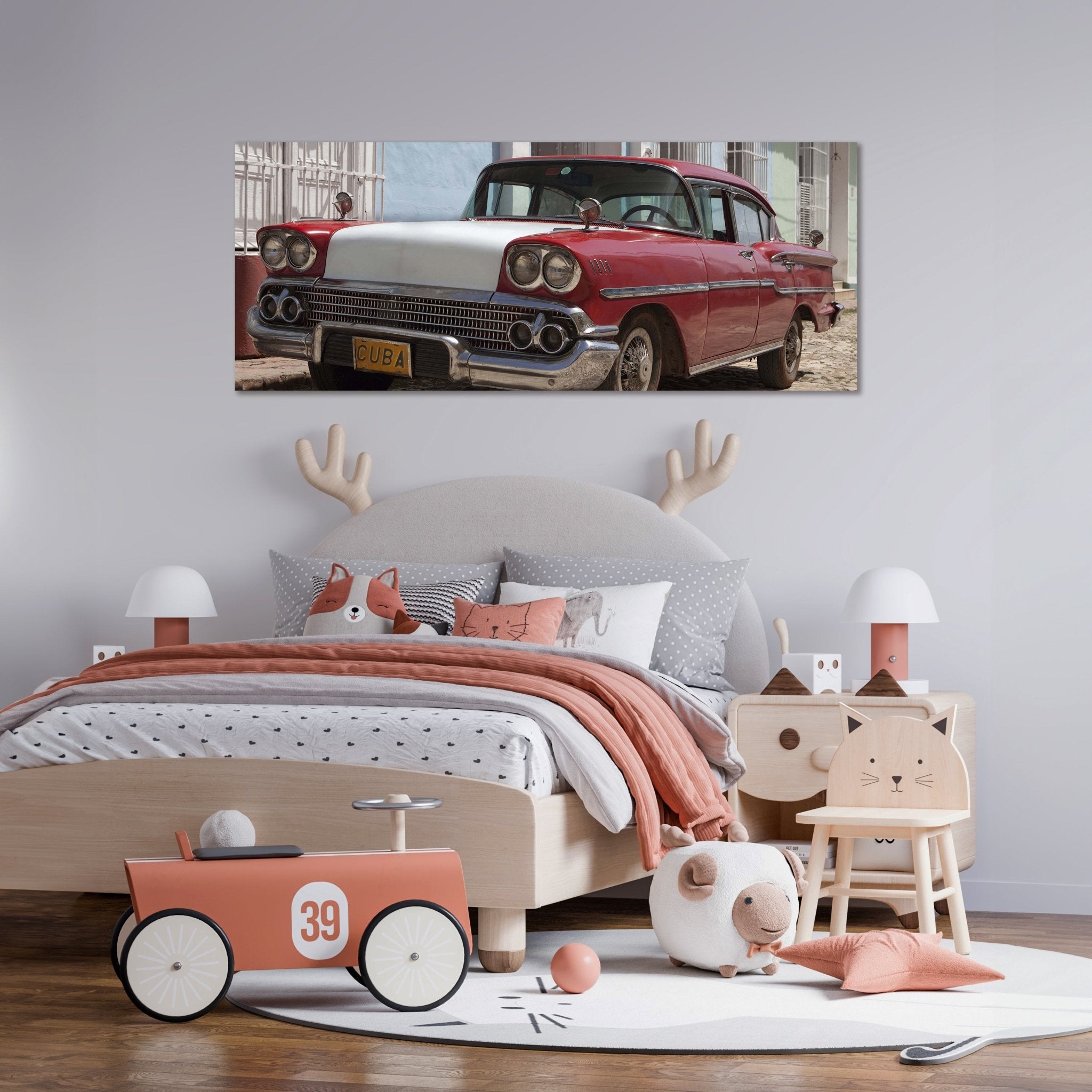 Leinwandbild Alter Sportwagen M0519 kaufen - Bild 2 Leinwandbild Alter Sportwagen M0519 kaufen - Bild 2