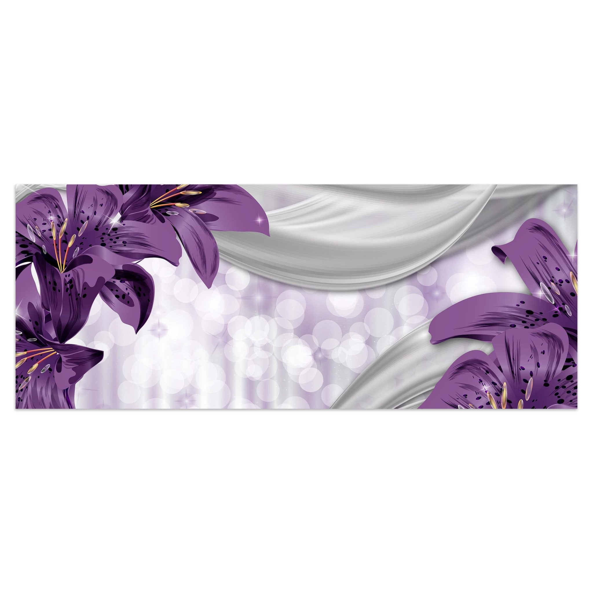 Leinwandbild Lilie Lila abstrakt M0526 kaufen - Bild 1 Leinwandbild Lilie Lila abstrakt M0526 kaufen - Bild 1