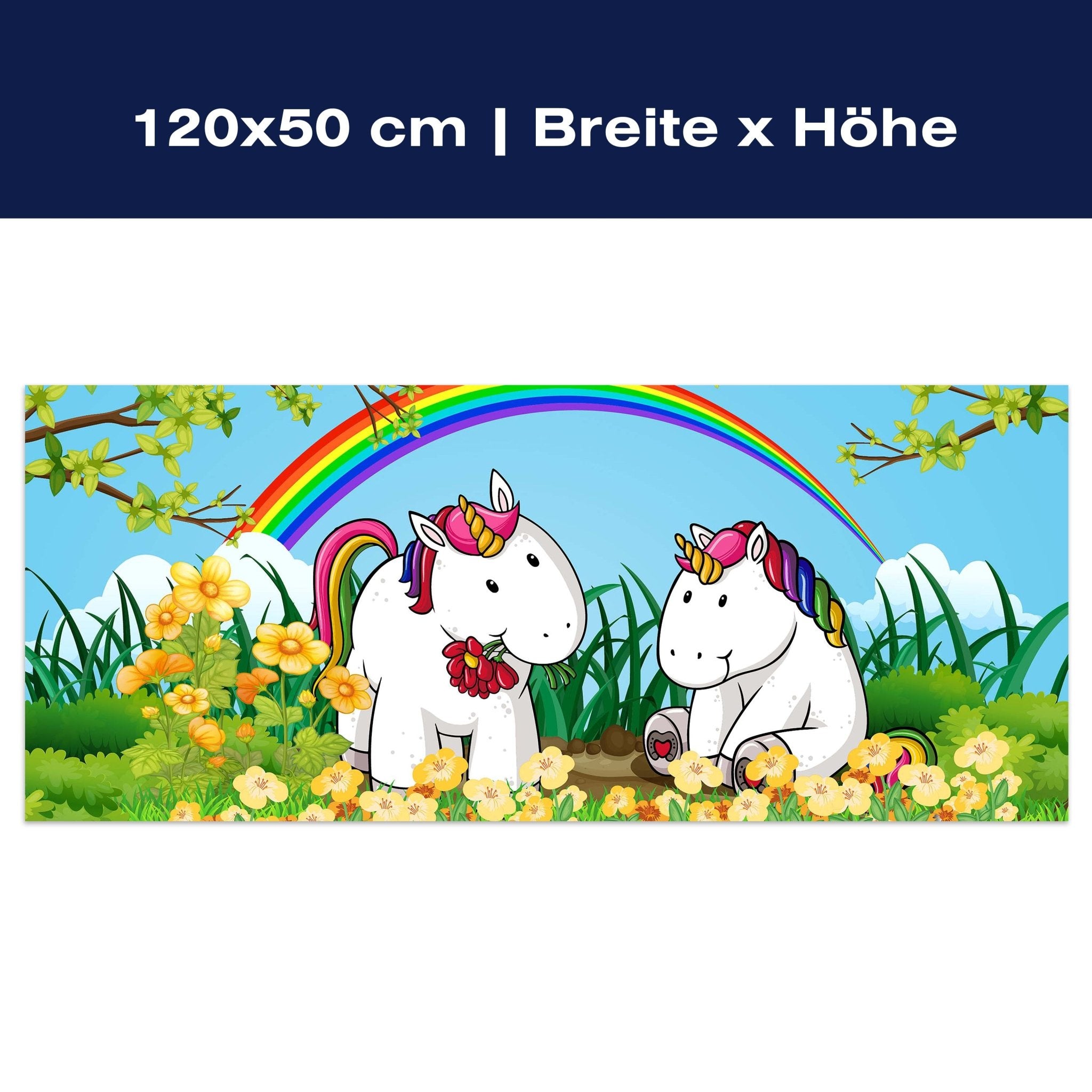 Leinwandbild Einhörner M0529 Leinwandbild Einhörner M0529