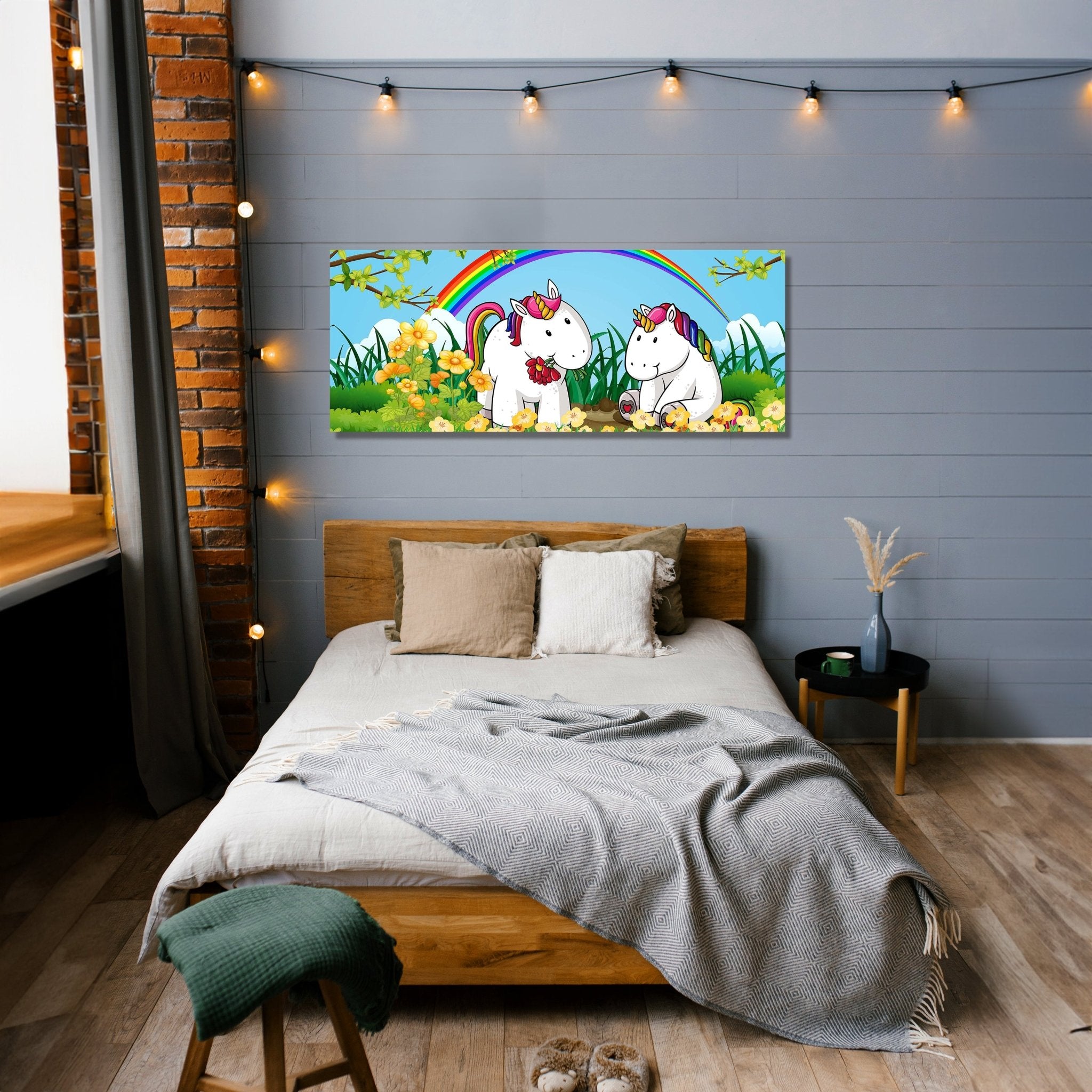 Leinwandbild Einhörner M0529 kaufen - Bild 2 Leinwandbild Einhörner M0529 kaufen - Bild 2