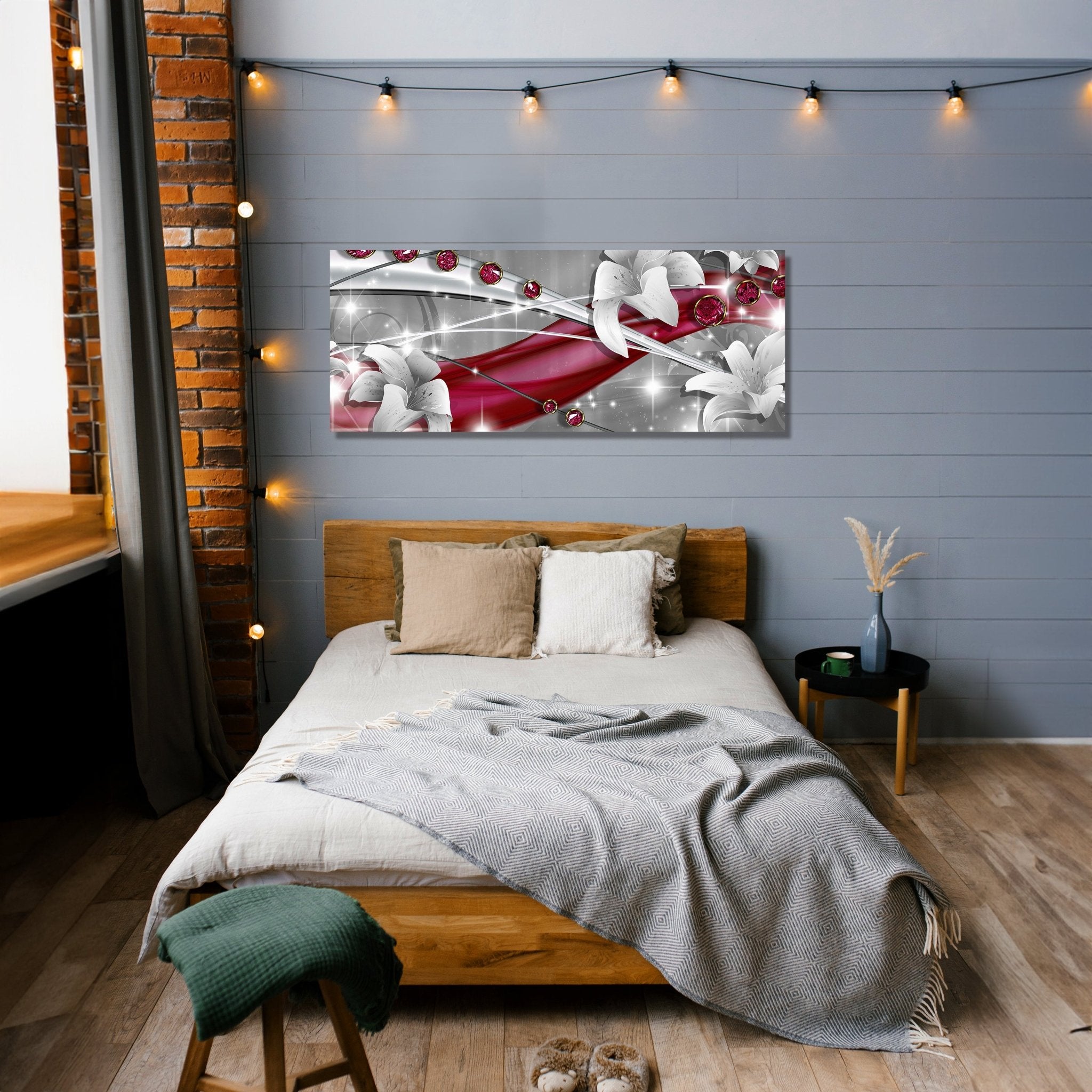 Leinwandbild Abstrakt Diamant Lilie M0530 kaufen - Bild 2 Leinwandbild Abstrakt Diamant Lilie M0530 kaufen - Bild 2