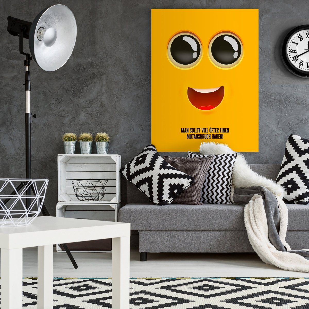 Leinwandbild Spruch, Mutausbruch M0535 kaufen - Bild 2 Leinwandbild Spruch, Mutausbruch M0535 kaufen - Bild 2