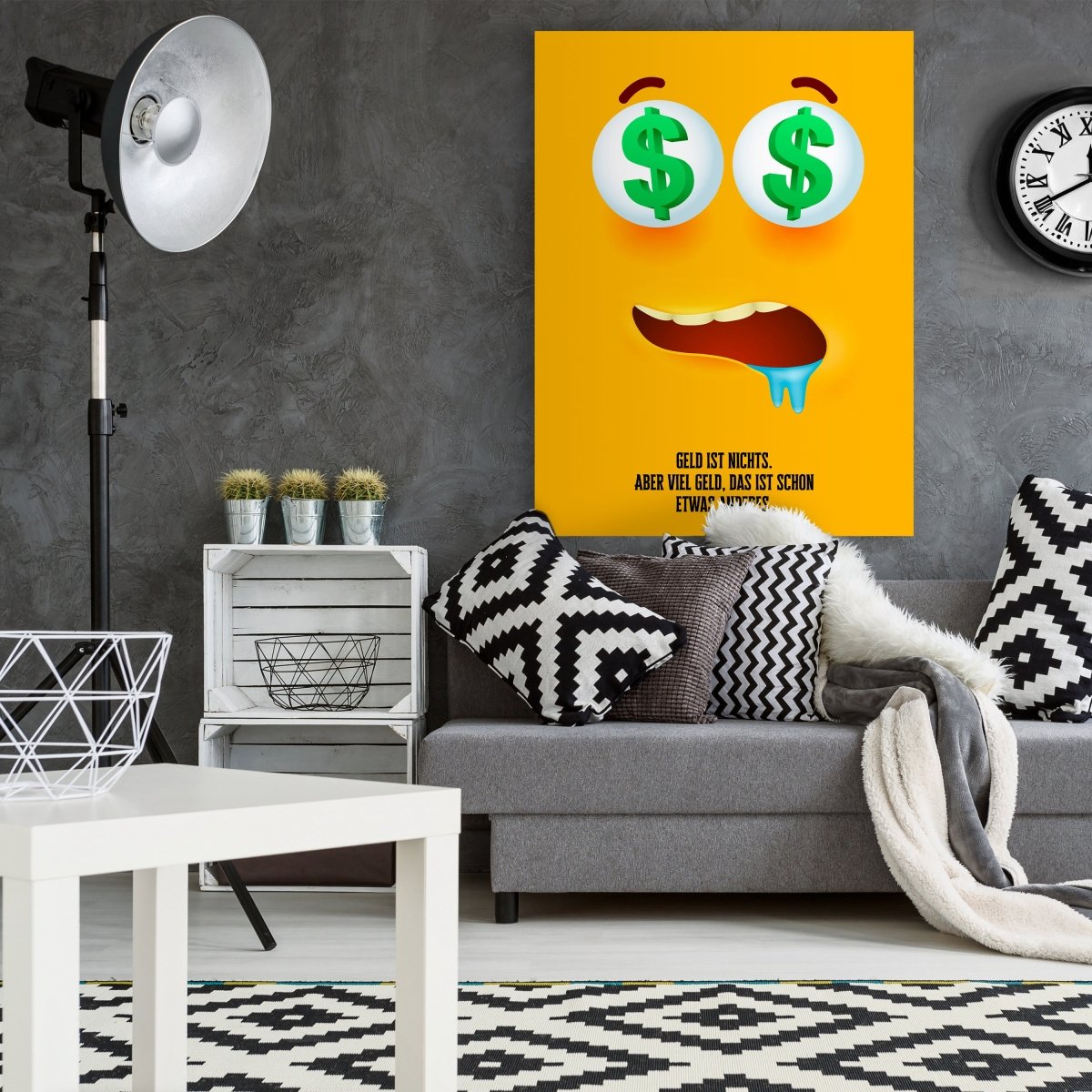 Leinwandbild Spruch, Geld ist nichts M0536 kaufen - Bild 2 Leinwandbild Spruch, Geld ist nichts M0536 kaufen - Bild 2