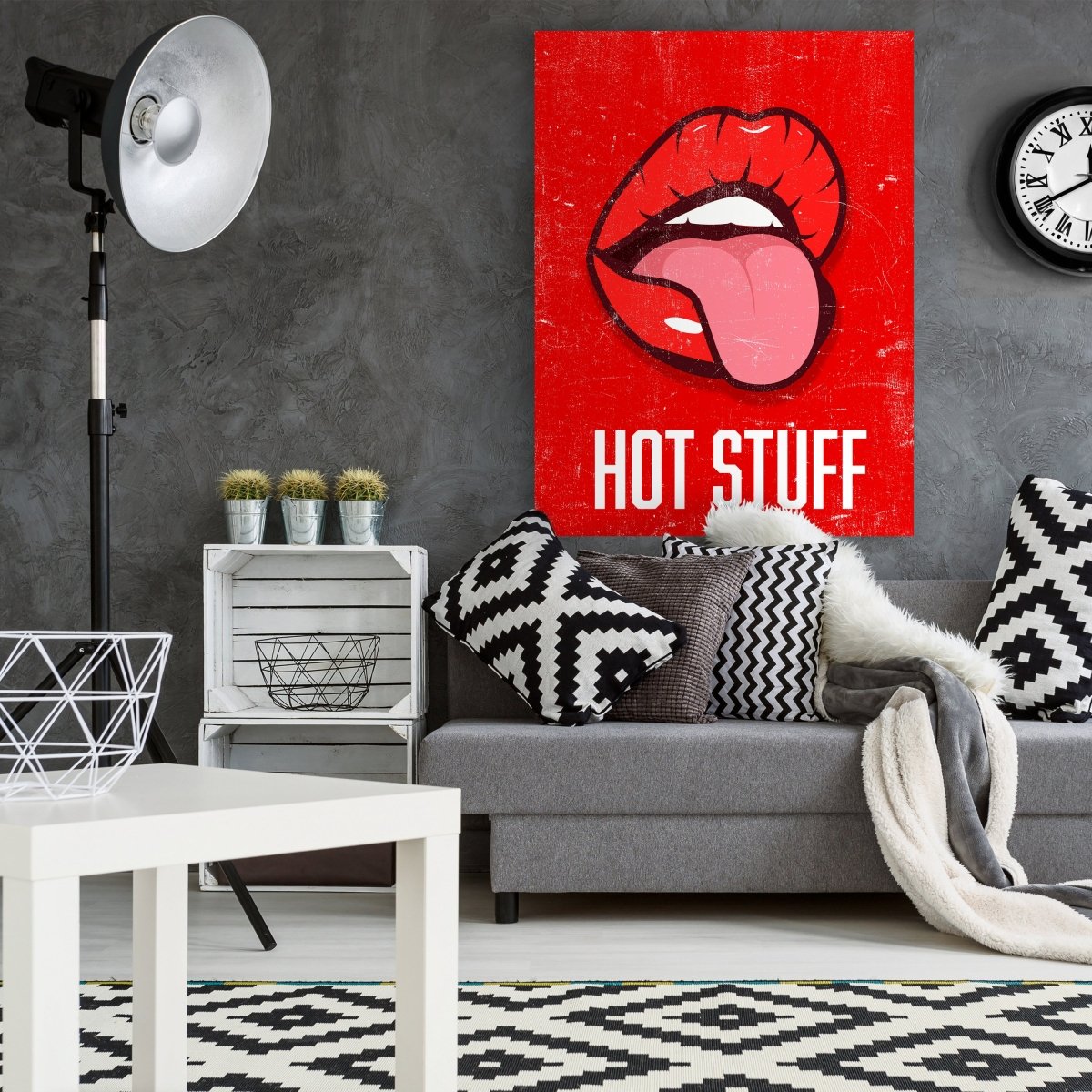 Leinwandbild Spruch, Hot Stuff M0537 kaufen - Bild 2 Leinwandbild Spruch, Hot Stuff M0537 kaufen - Bild 2