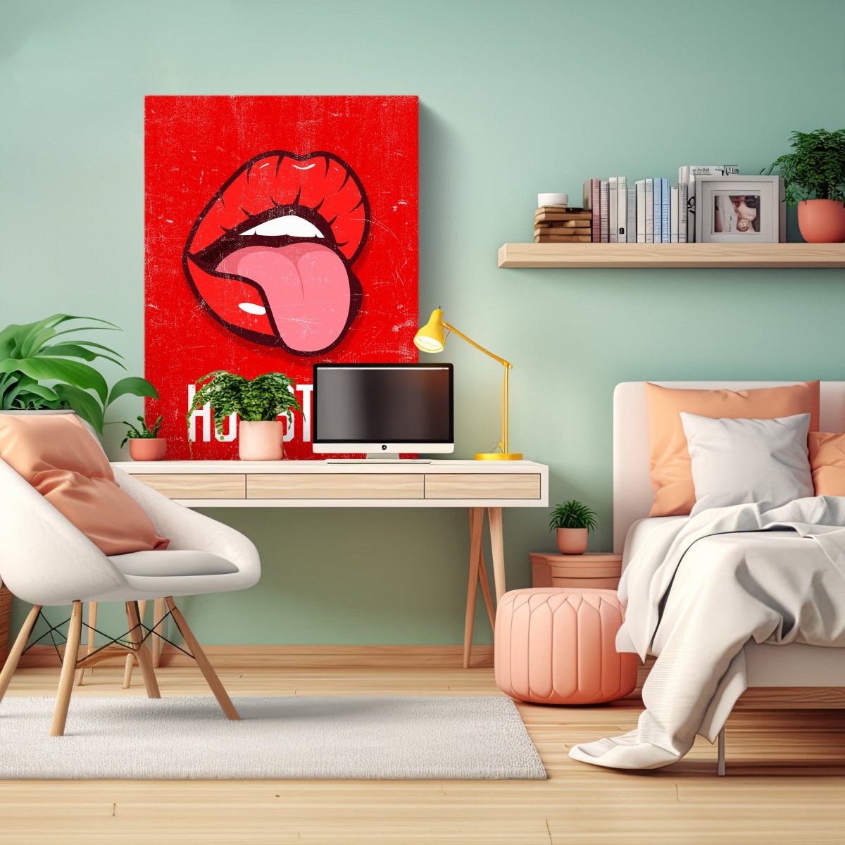 Leinwandbild Spruch, Hot Stuff M0537 kaufen - Bild 3 Leinwandbild Spruch, Hot Stuff M0537 kaufen - Bild 3