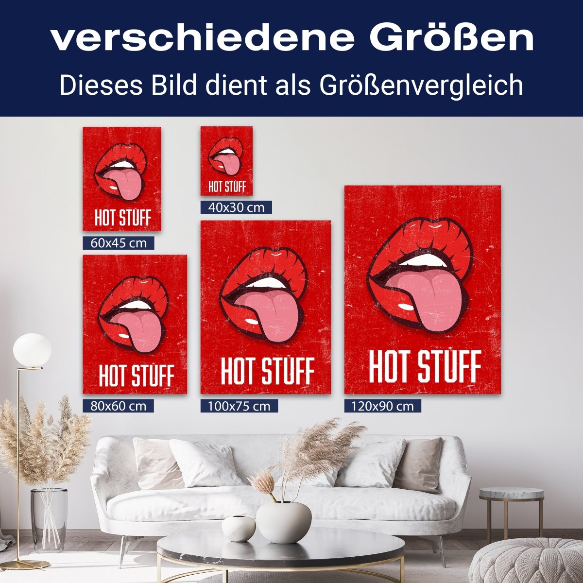 Leinwandbild Spruch, Hot Stuff M0537 kaufen - Bild 8 Leinwandbild Spruch, Hot Stuff M0537 kaufen - Bild 8