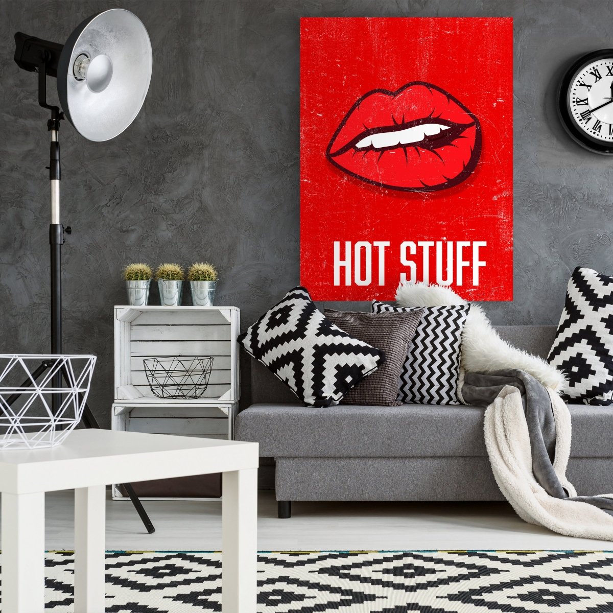 Leinwandbild Spruch, Hot Stuff M0539 kaufen - Bild 2 Leinwandbild Spruch, Hot Stuff M0539 kaufen - Bild 2