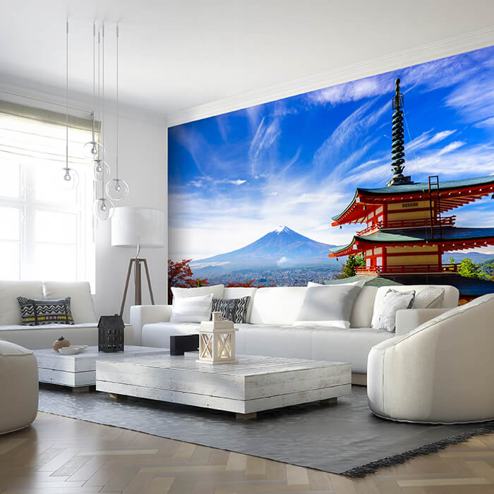 Fototapete Mount Fuji-Chureito Pagoda M0552 - Bild 1 Fototapete Mount Fuji-Chureito Pagoda M0552 - Bild 1