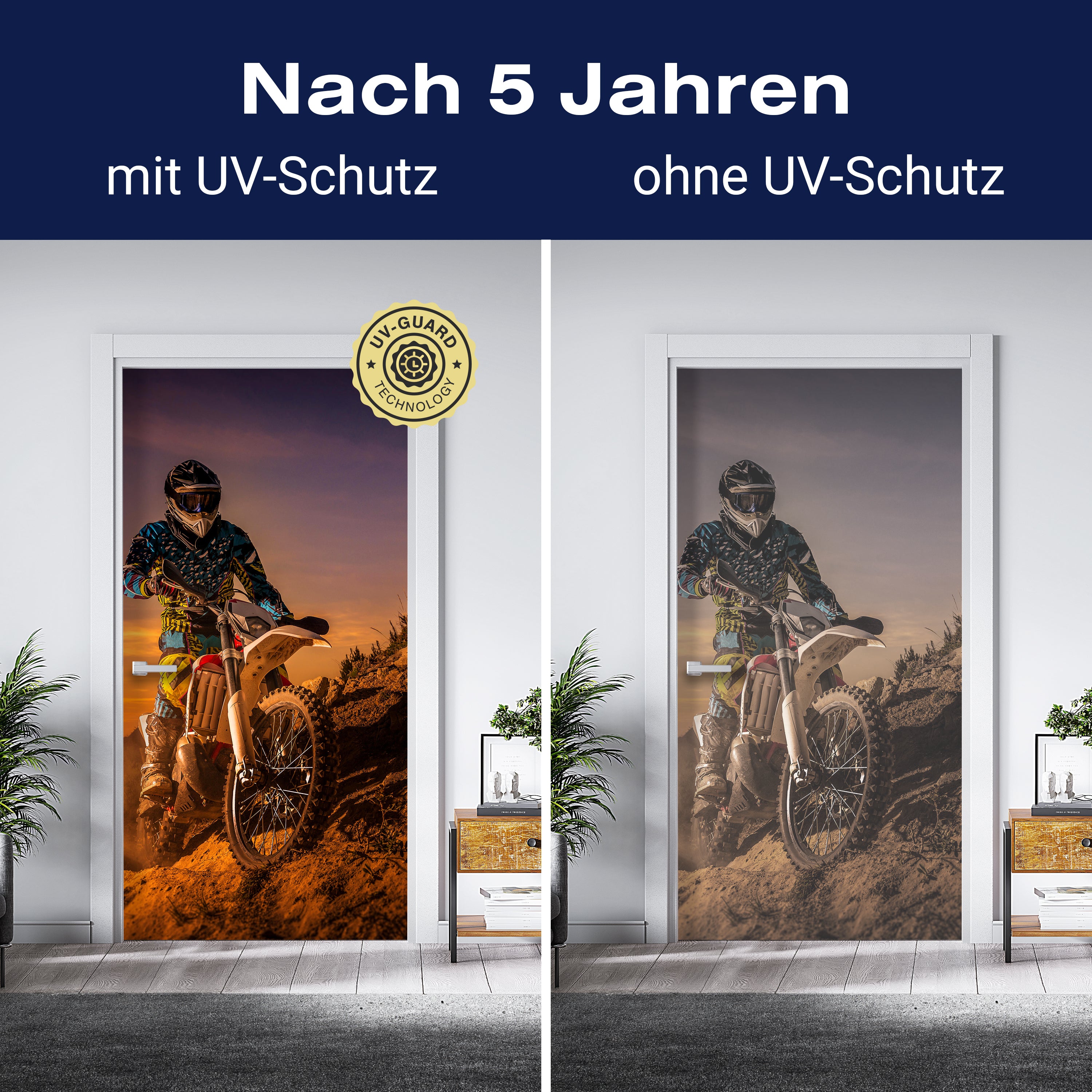 Türtapete Extreme Biker M0556 - Bild 4 Türtapete Extreme Biker M0556 - Bild 4