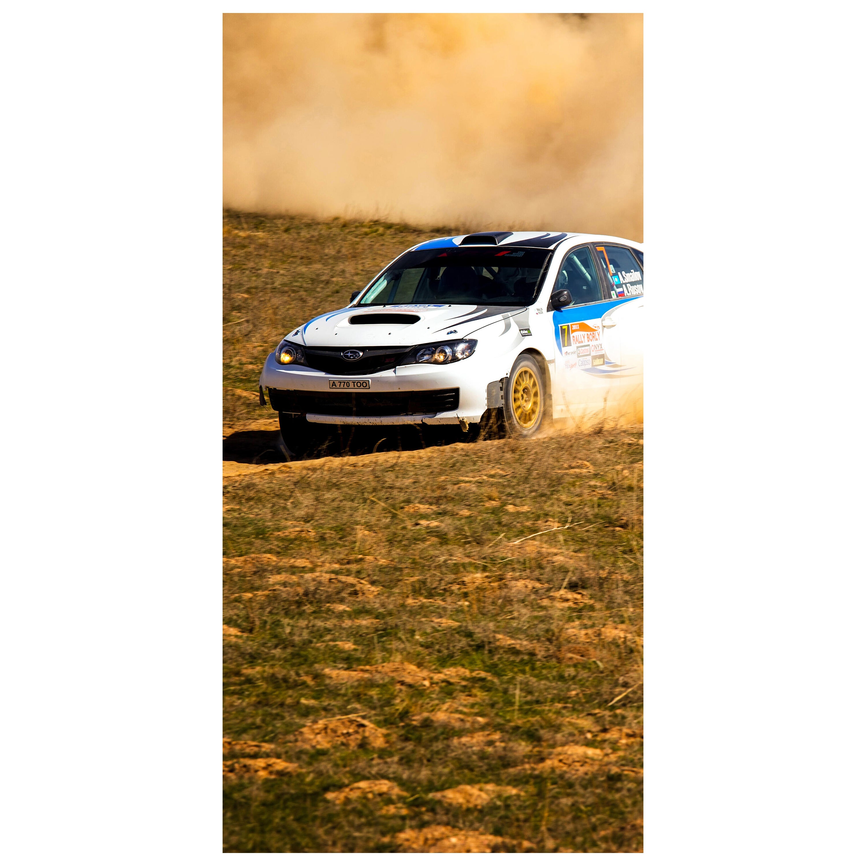 Türtapete Rallye Auto M0558 - Bild 2 Türtapete Rallye Auto M0558 - Bild 2