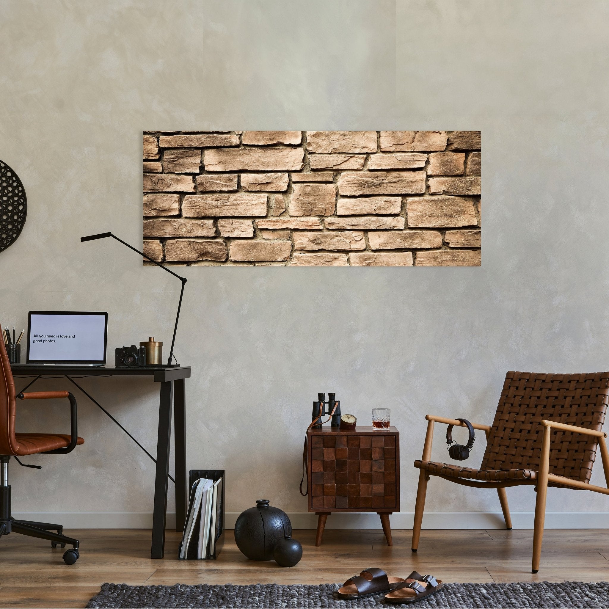 Leinwandbild Steinmauer M0565 kaufen - Bild 2 Leinwandbild Steinmauer M0565 kaufen - Bild 2