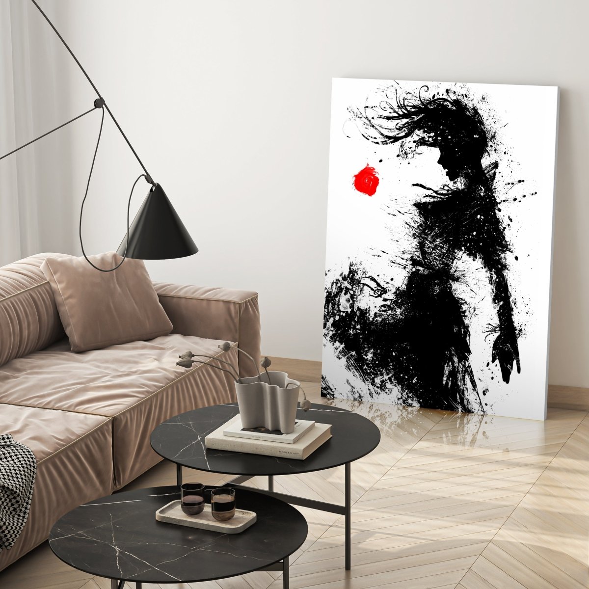 Leinwandbild Kunst, Frau M0568 kaufen - Bild 3 Leinwandbild Kunst, Frau M0568 kaufen - Bild 3