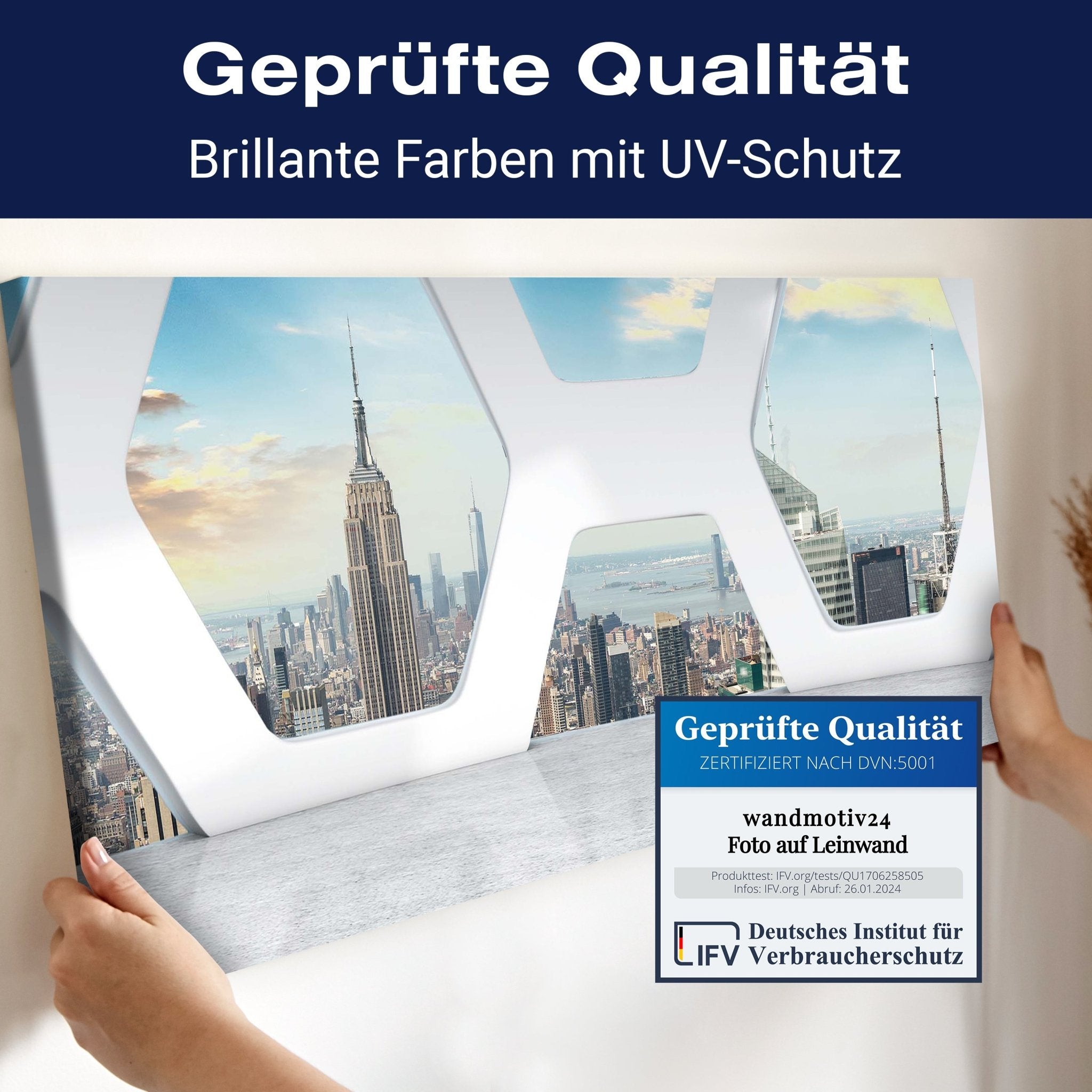 Leinwandbild Büro mit Blick auf Manhattan M0577 kaufen - Bild 4 Leinwandbild Büro mit Blick auf Manhattan M0577 kaufen - Bild 4