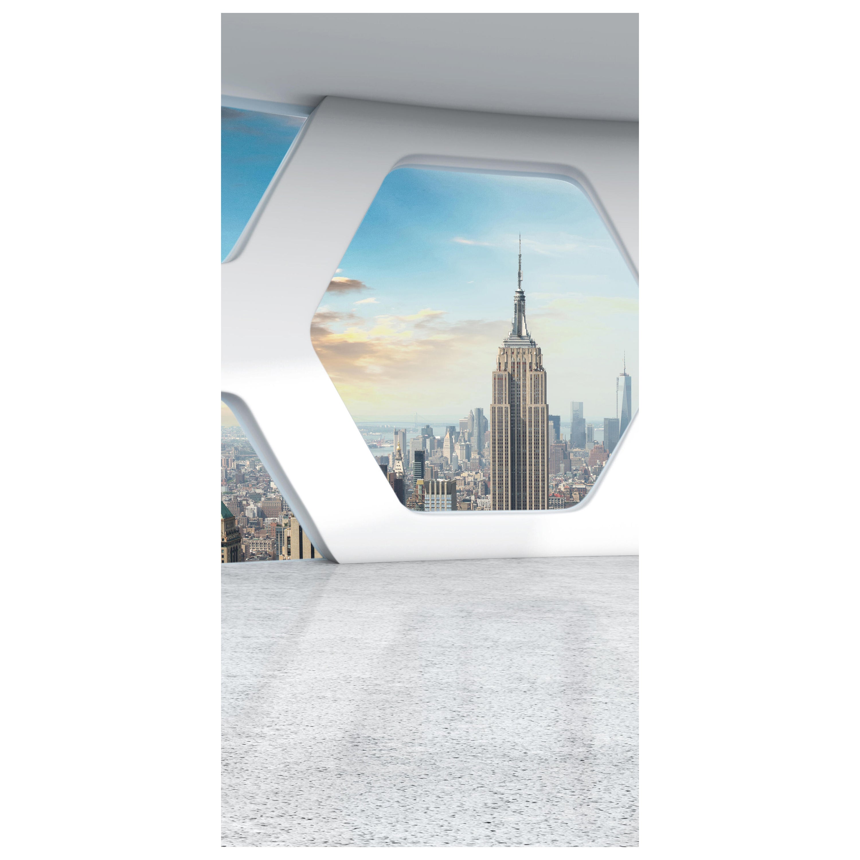 Türtapete Büro mit Blick auf Manhattan M0577 - Bild 2 Türtapete Büro mit Blick auf Manhattan M0577 - Bild 2