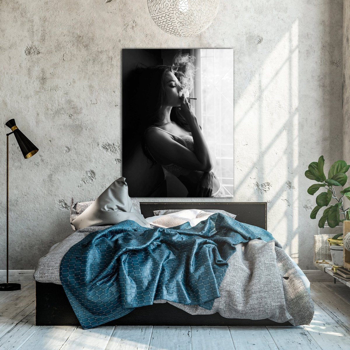 Leinwandbild Models, Schwarz-Weiß M0582 kaufen - Bild 2 Leinwandbild Models, Schwarz-Weiß M0582 kaufen - Bild 2