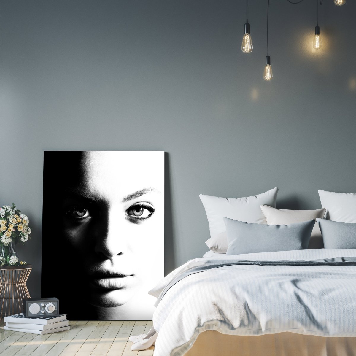 Leinwandbild Models, Schwarz-Weiß M0583 kaufen - Bild 3 Leinwandbild Models, Schwarz-Weiß M0583 kaufen - Bild 3