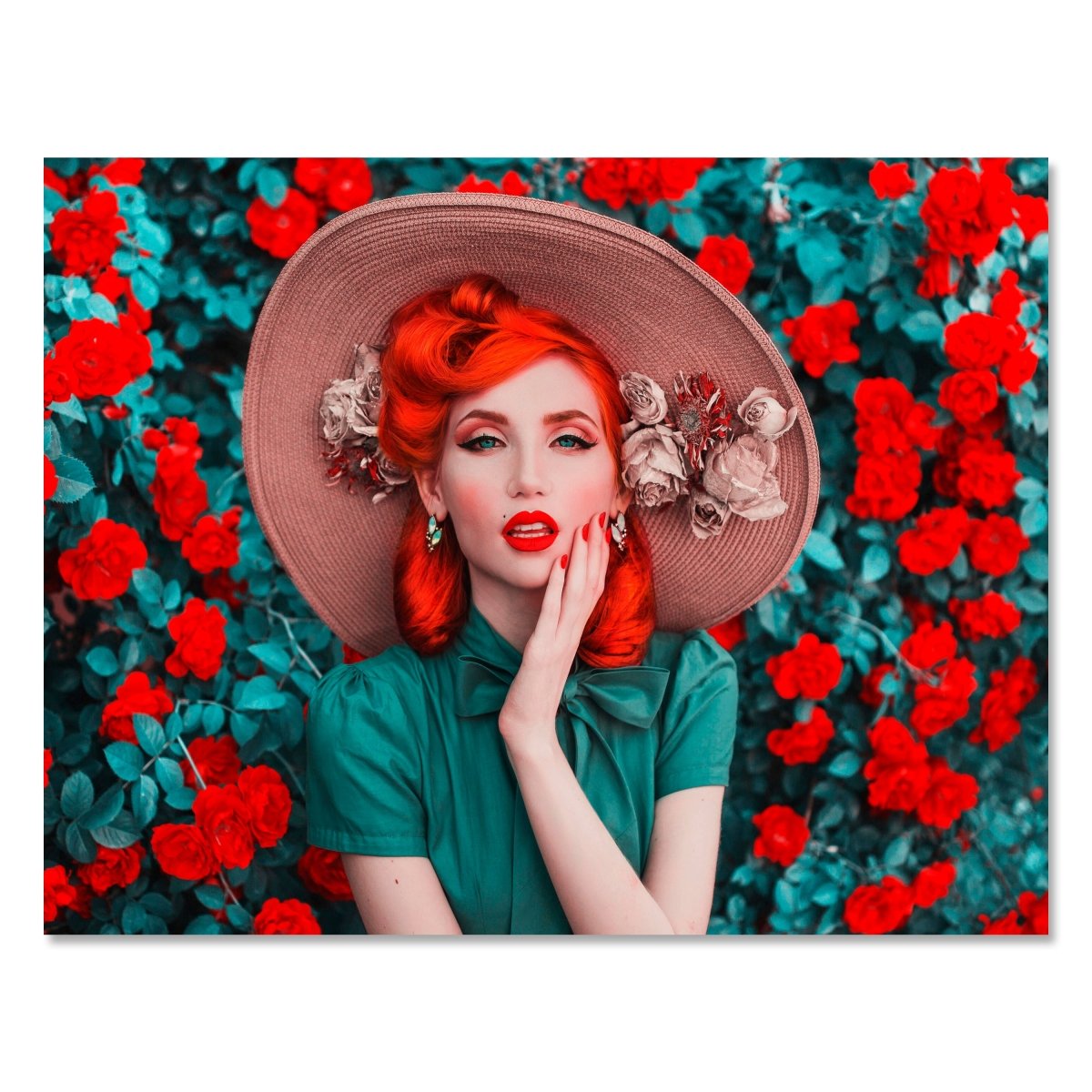 Leinwandbild Models, Vintage, Frau M0584 kaufen - Bild 1 Leinwandbild Models, Vintage, Frau M0584 kaufen - Bild 1