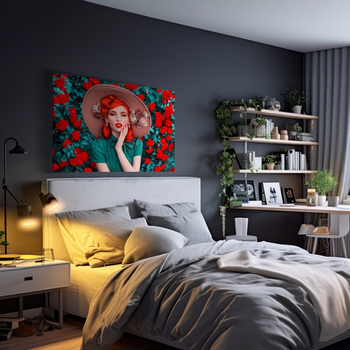 Leinwandbild Models, Vintage, Frau M0584 kaufen - Bild 3 Leinwandbild Models, Vintage, Frau M0584 kaufen - Bild 3