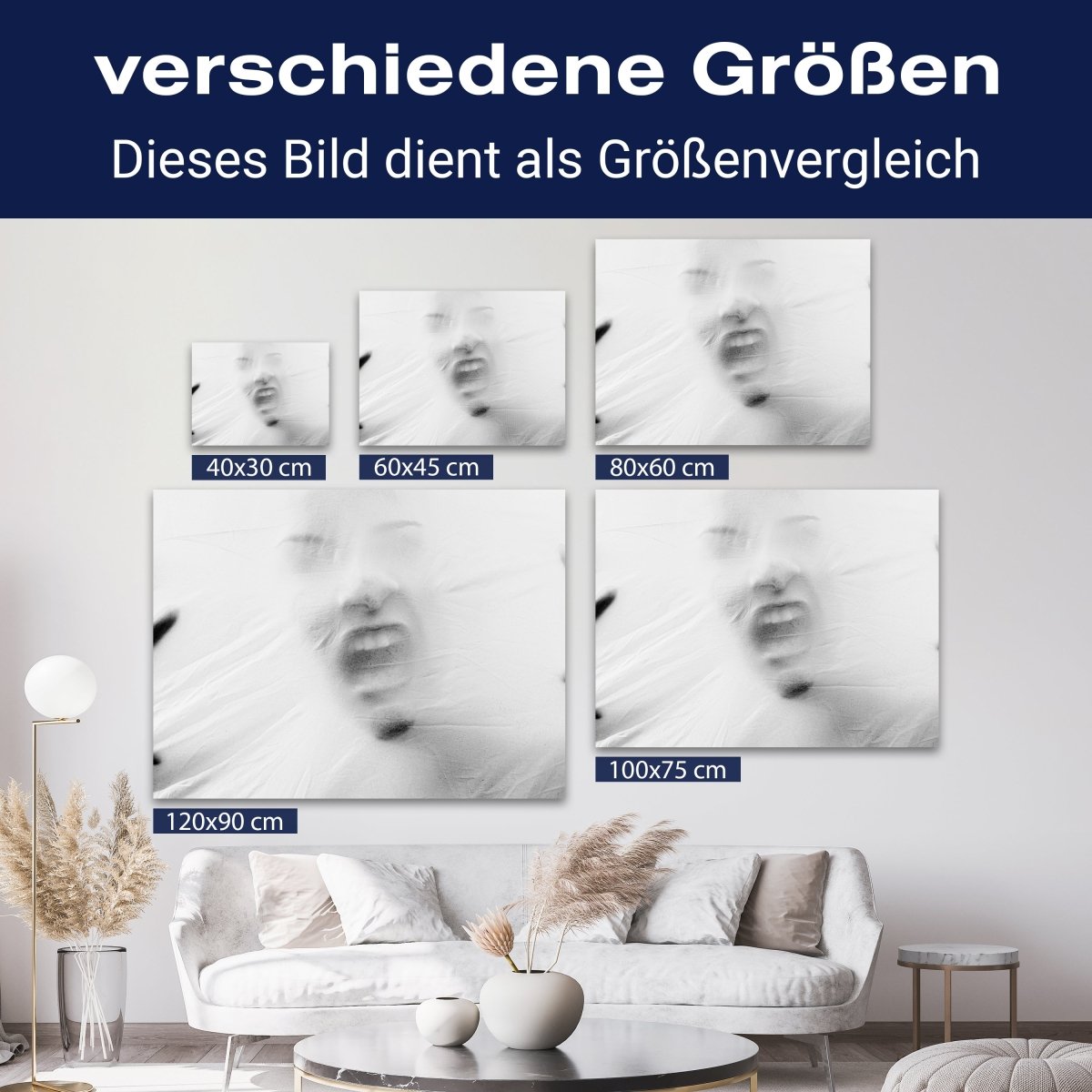 Leinwandbild Models, Frau, Tuch M0591 kaufen - Bild 8 Leinwandbild Models, Frau, Tuch M0591 kaufen - Bild 8