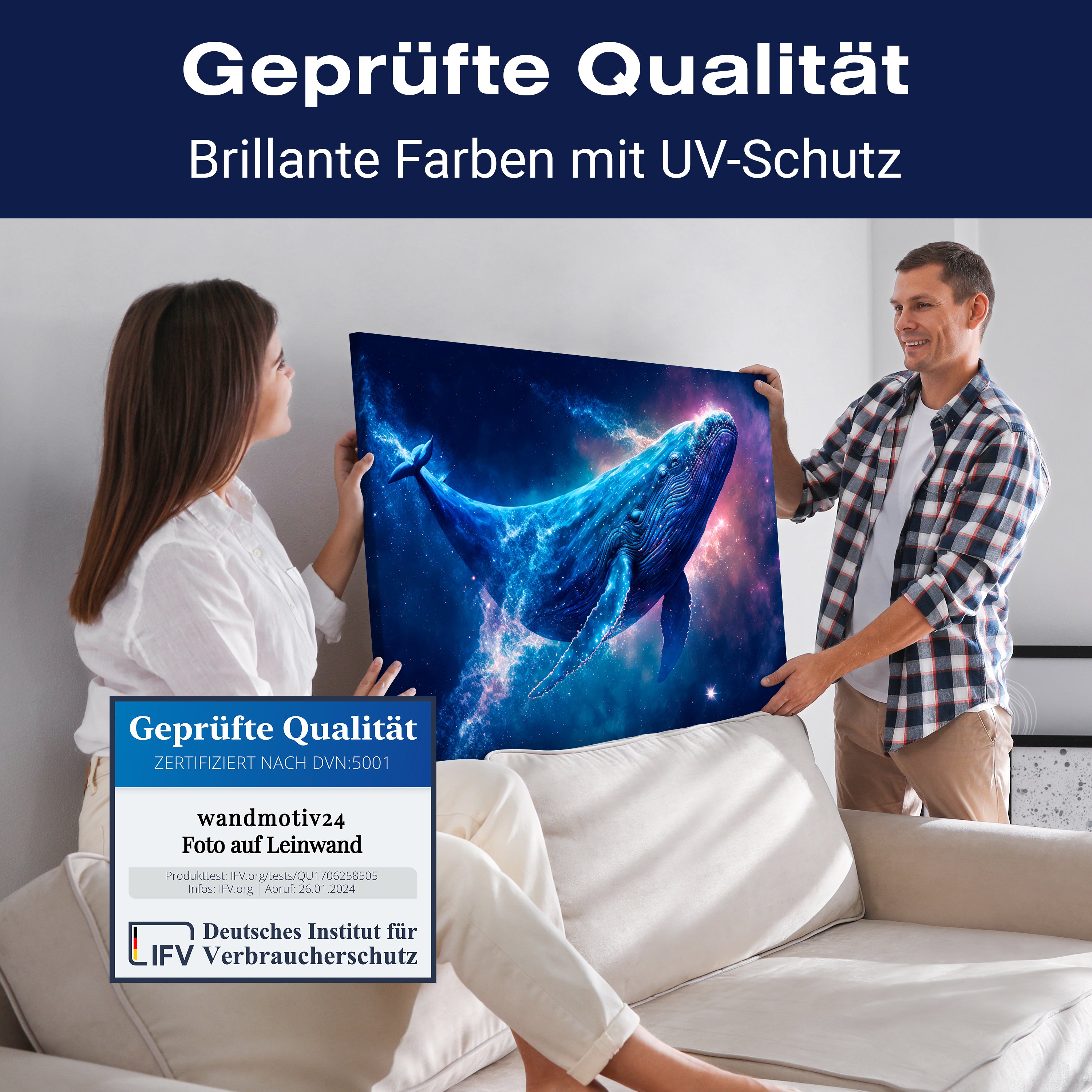 Leinwandbild Fantasy, Wal, Querformat M0599 kaufen - Bild 4 Leinwandbild Fantasy, Wal, Querformat M0599 kaufen - Bild 4