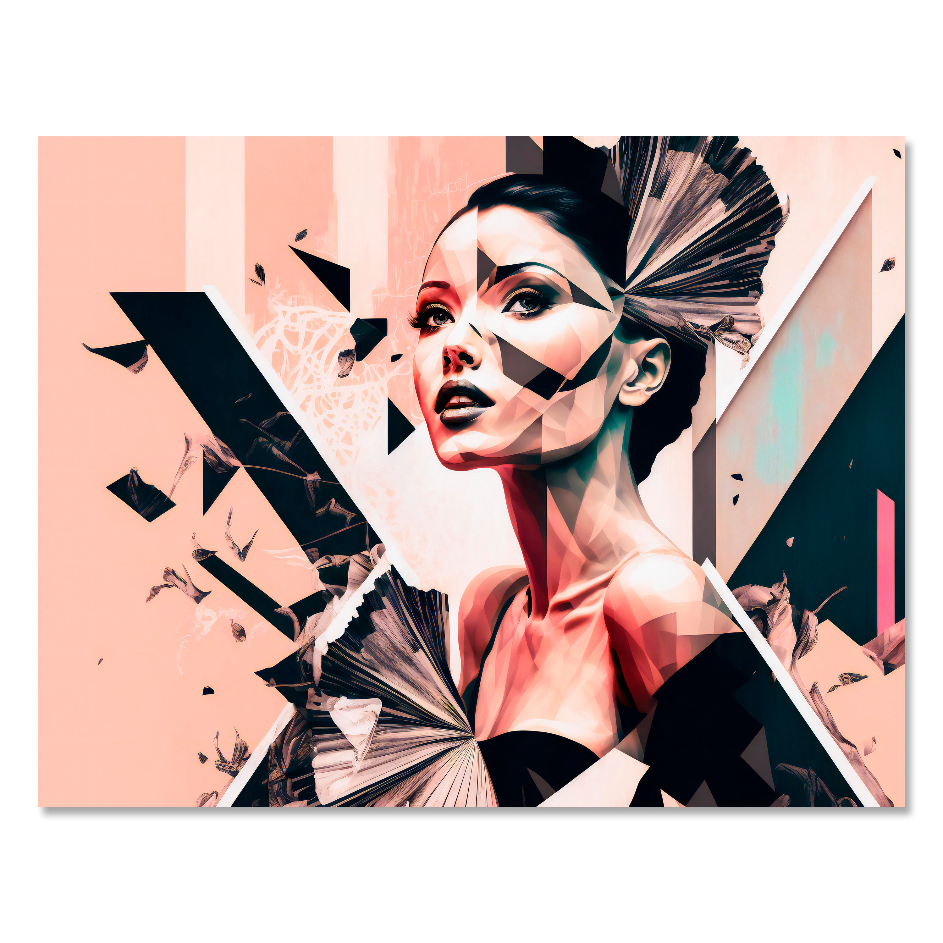 Leinwandbild Digital Art, Frau, Querformat M0602 kaufen - Bild 1 Leinwandbild Digital Art, Frau, Querformat M0602 kaufen - Bild 1