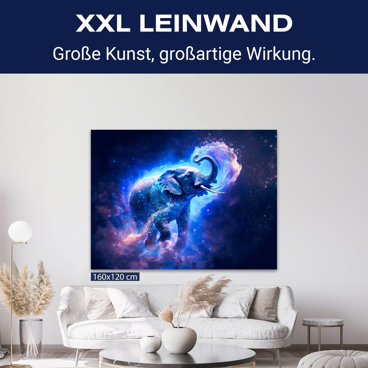 Leinwandbild Fantasy, Elefant, Querformat M0604 kaufen - Bild 9 Leinwandbild Fantasy, Elefant, Querformat M0604 kaufen - Bild 9