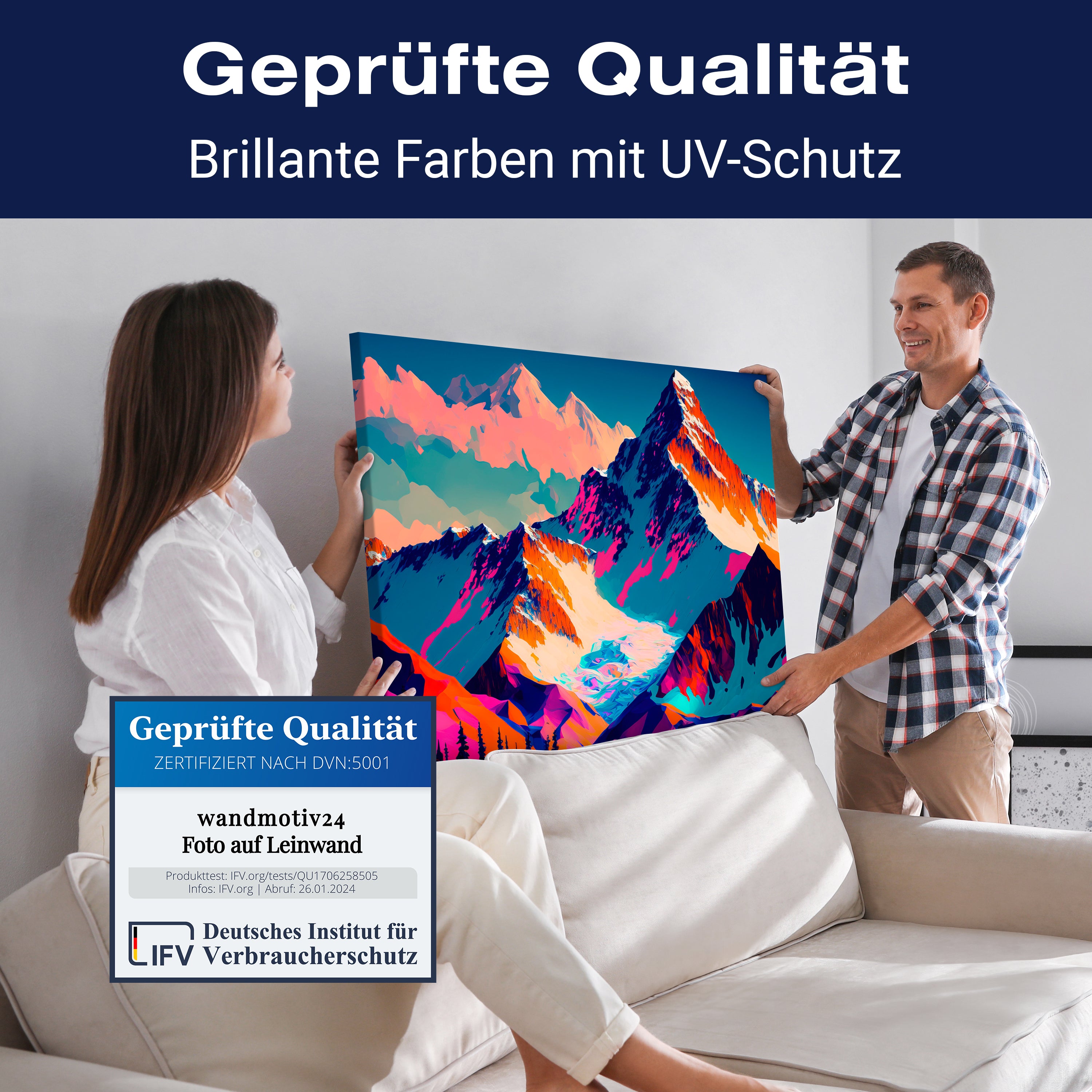 Leinwandbild Digital Art, Berge, Querformat M0621 kaufen - Bild 4 Leinwandbild Digital Art, Berge, Querformat M0621 kaufen - Bild 4