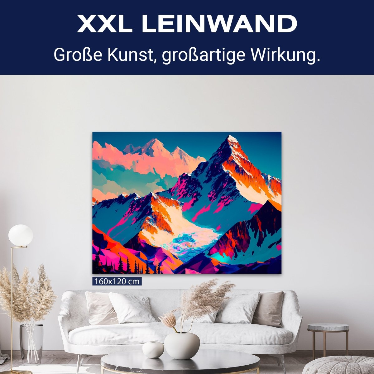 Leinwandbild Digital Art, Berge, Querformat M0621 kaufen - Bild 9 Leinwandbild Digital Art, Berge, Querformat M0621 kaufen - Bild 9