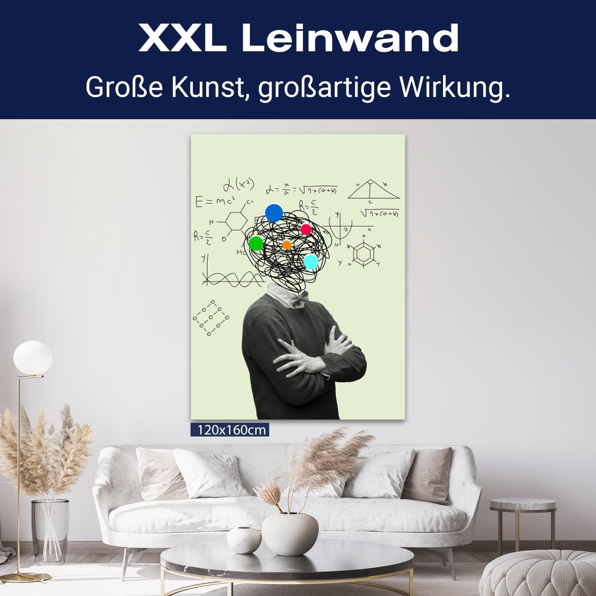 Leinwandbild Digital Art, Formeln, Hochformat M0633 kaufen - Bild 9 Leinwandbild Digital Art, Formeln, Hochformat M0633 kaufen - Bild 9