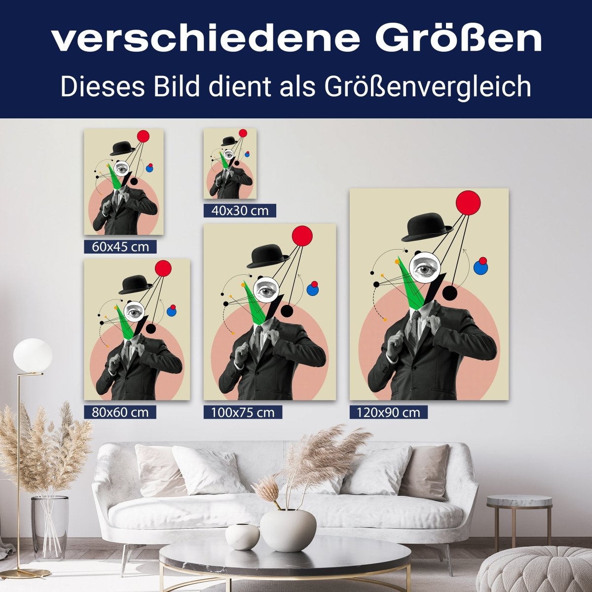 Leinwandbild Digital Art, Anzug, Hochformat M0634 kaufen - Bild 8 Leinwandbild Digital Art, Anzug, Hochformat M0634 kaufen - Bild 8