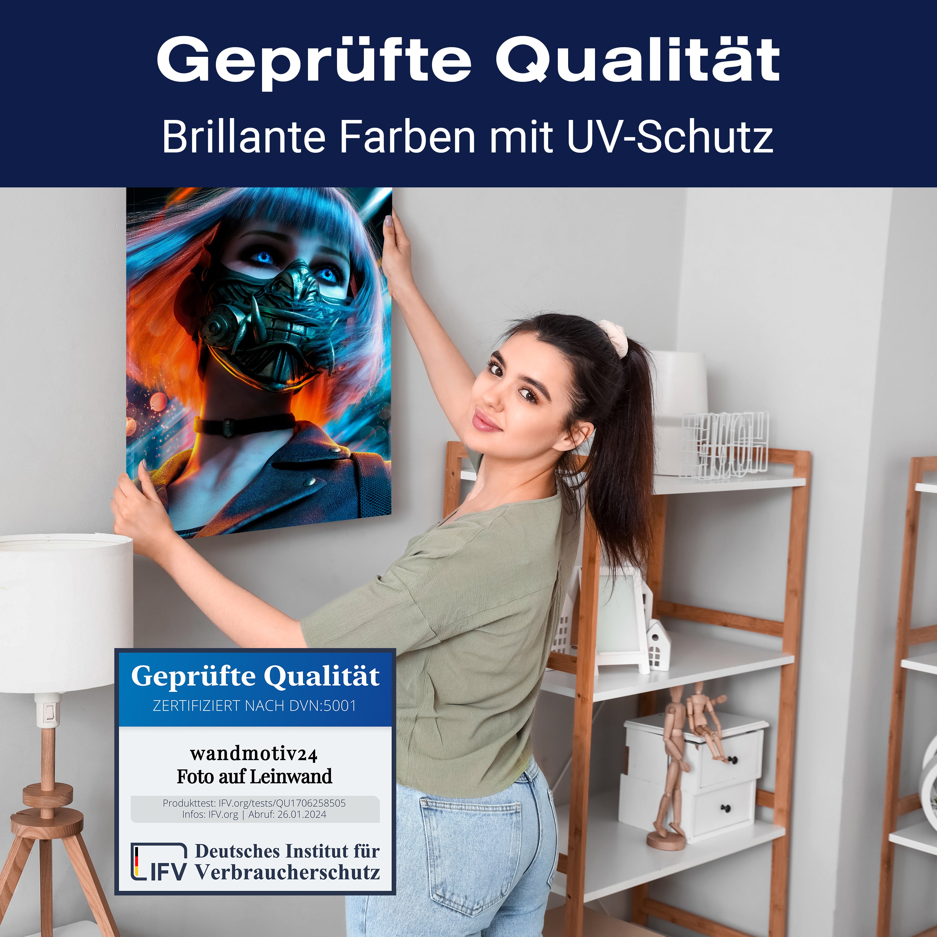 Leinwandbild Fantasy, Frau, Hochformat M0640 kaufen - Bild 4 Leinwandbild Fantasy, Frau, Hochformat M0640 kaufen - Bild 4