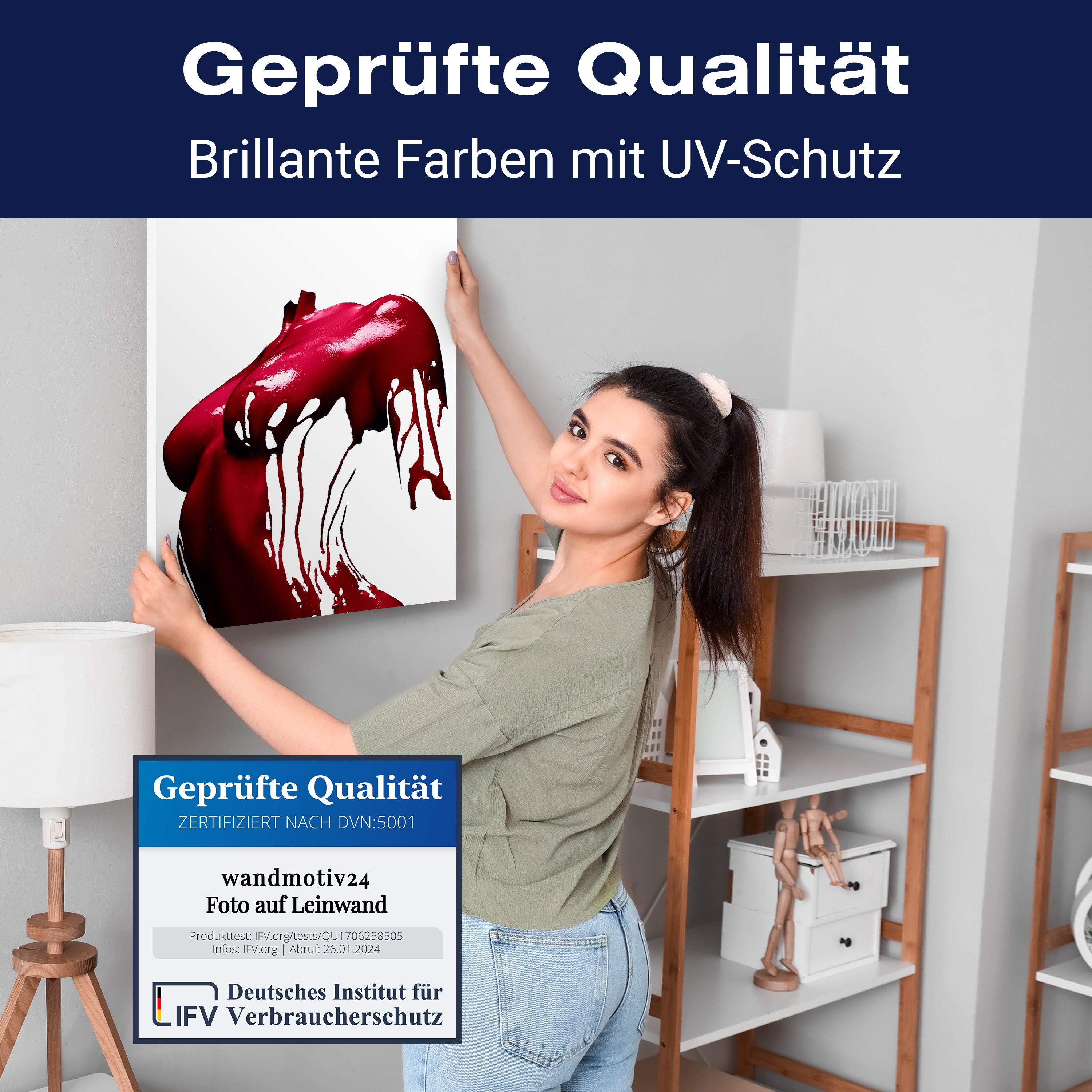 Leinwandbild Digital Art, Frau, Hochformat M0642 kaufen - Bild 4 Leinwandbild Digital Art, Frau, Hochformat M0642 kaufen - Bild 4