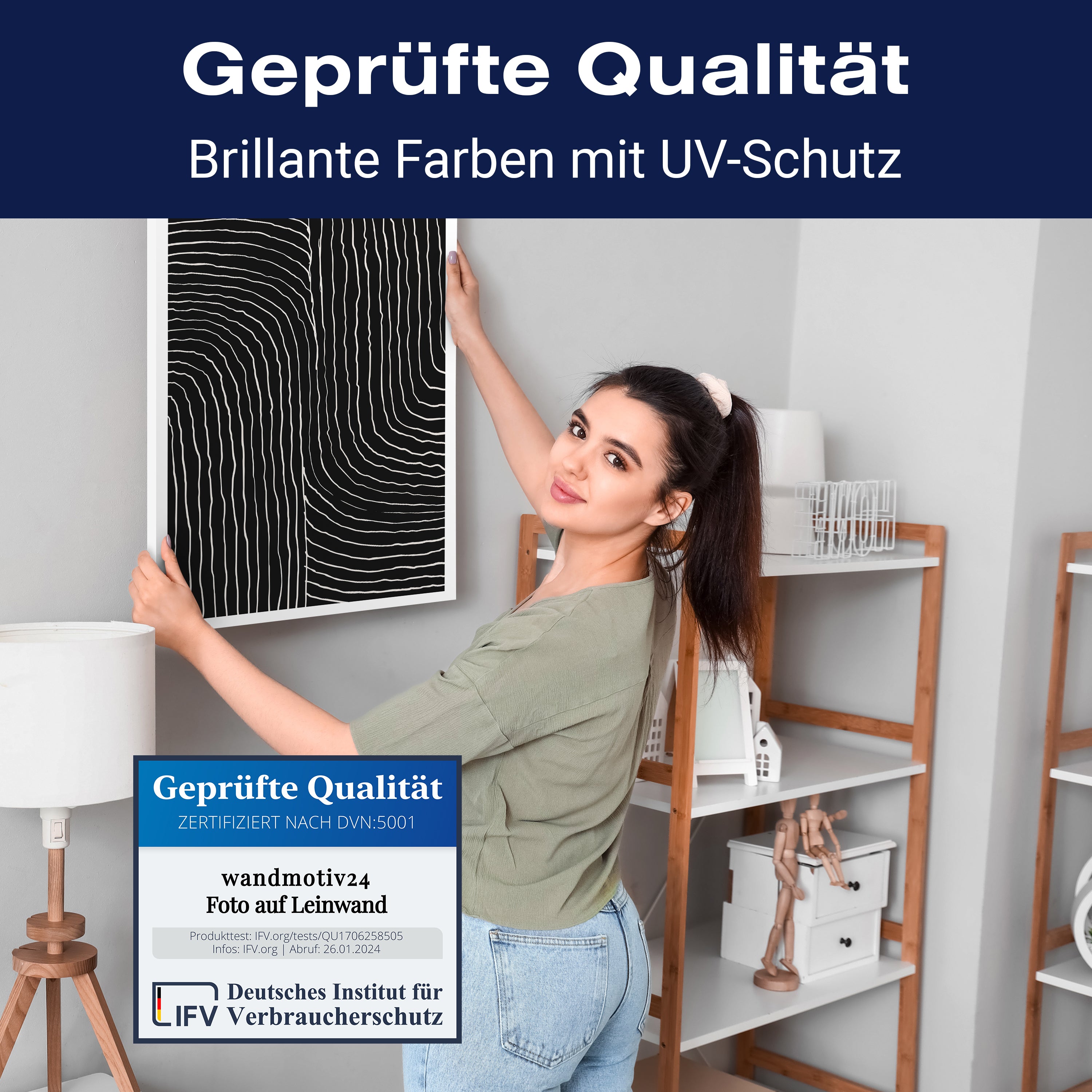 Leinwandbild Minimalismus, Hochformat M0651 kaufen - Bild 4 Leinwandbild Minimalismus, Hochformat M0651 kaufen - Bild 4