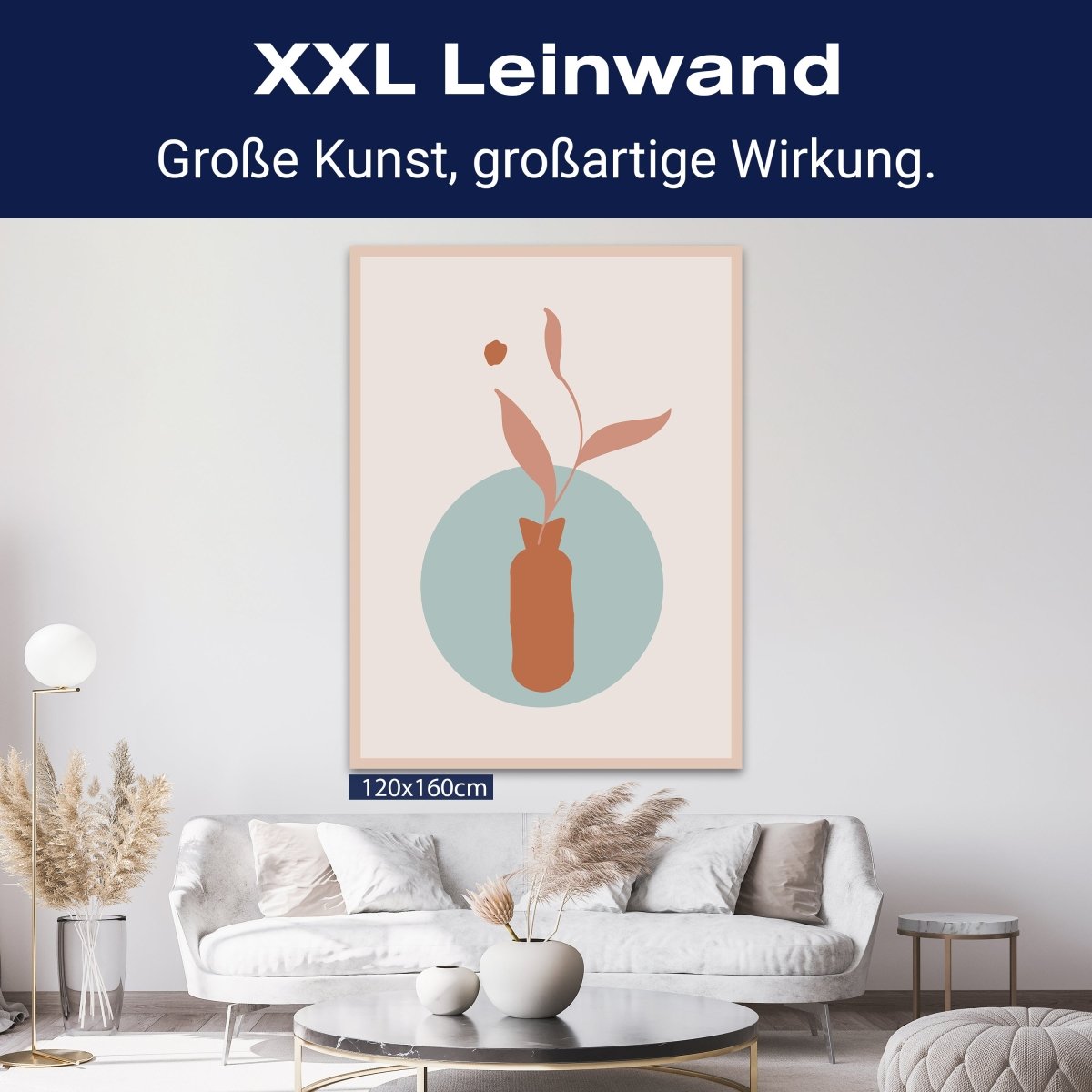 Leinwandbild Minimalismus, Vase, Hochformat M0657 kaufen - Bild 9 Leinwandbild Minimalismus, Vase, Hochformat M0657 kaufen - Bild 9