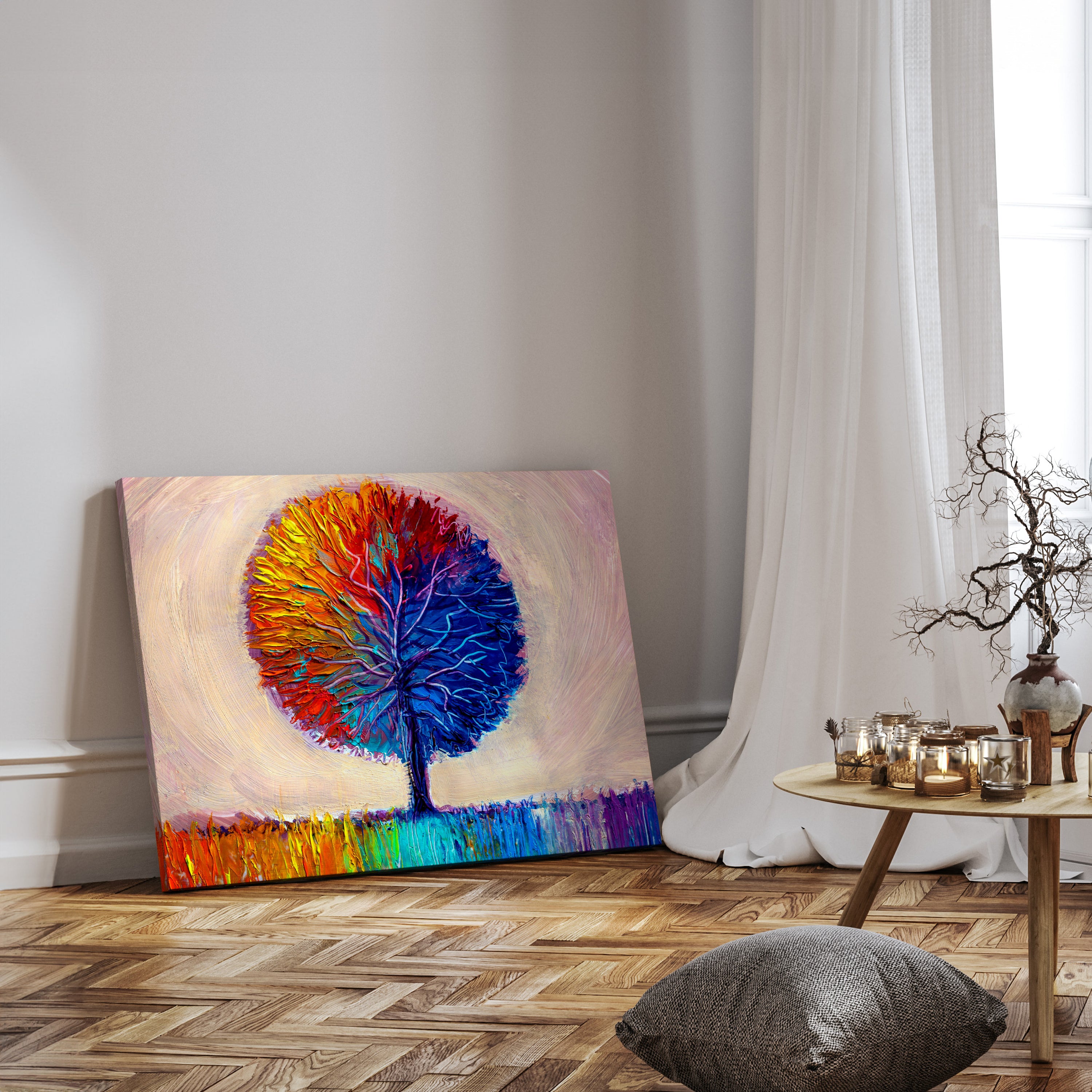 Leinwandbild Malerei, Baum, Querformat M0669 kaufen - Bild 3 Leinwandbild Malerei, Baum, Querformat M0669 kaufen - Bild 3