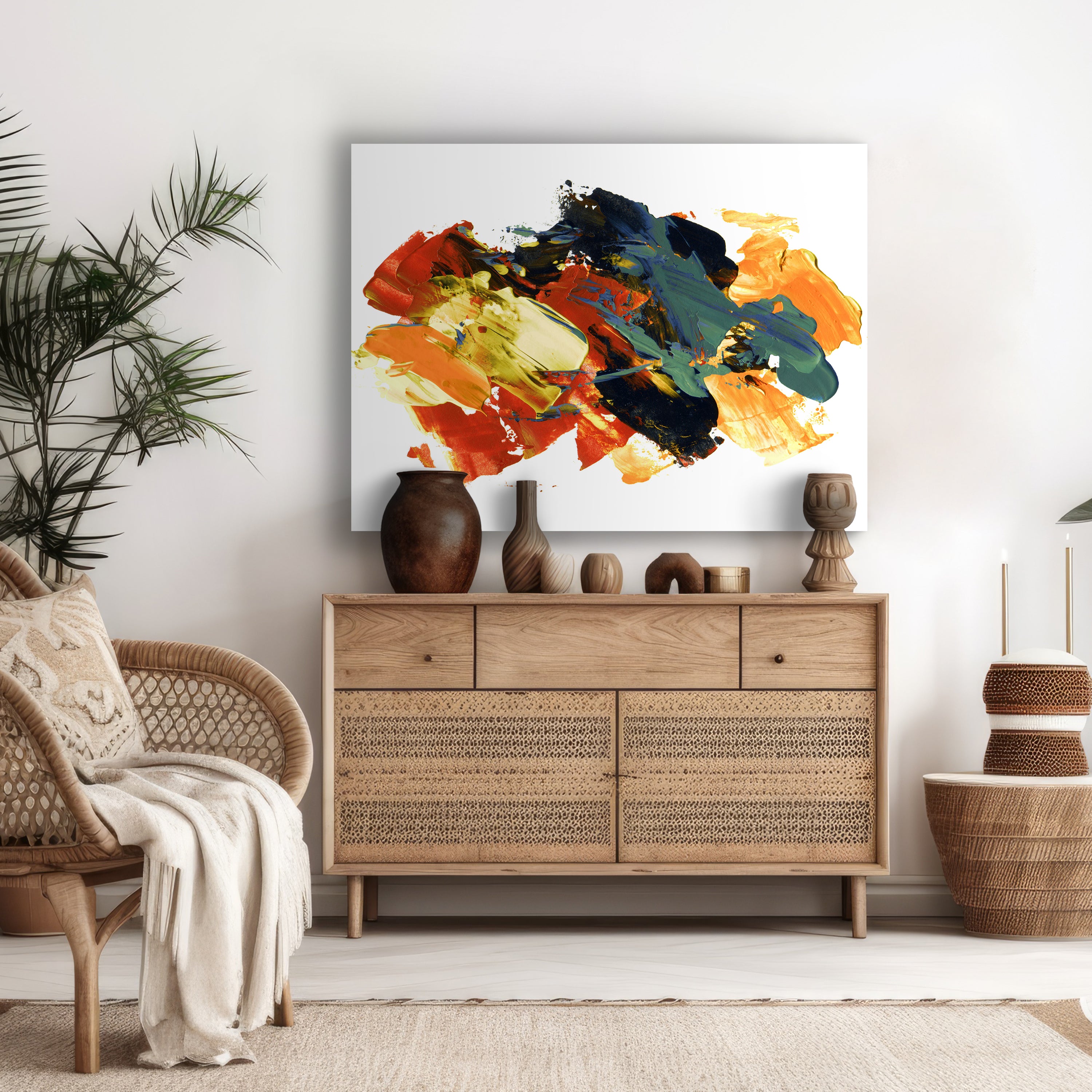 Leinwandbild Malerei, Abstrakt, Querformat M0678 kaufen - Bild 2 Leinwandbild Malerei, Abstrakt, Querformat M0678 kaufen - Bild 2