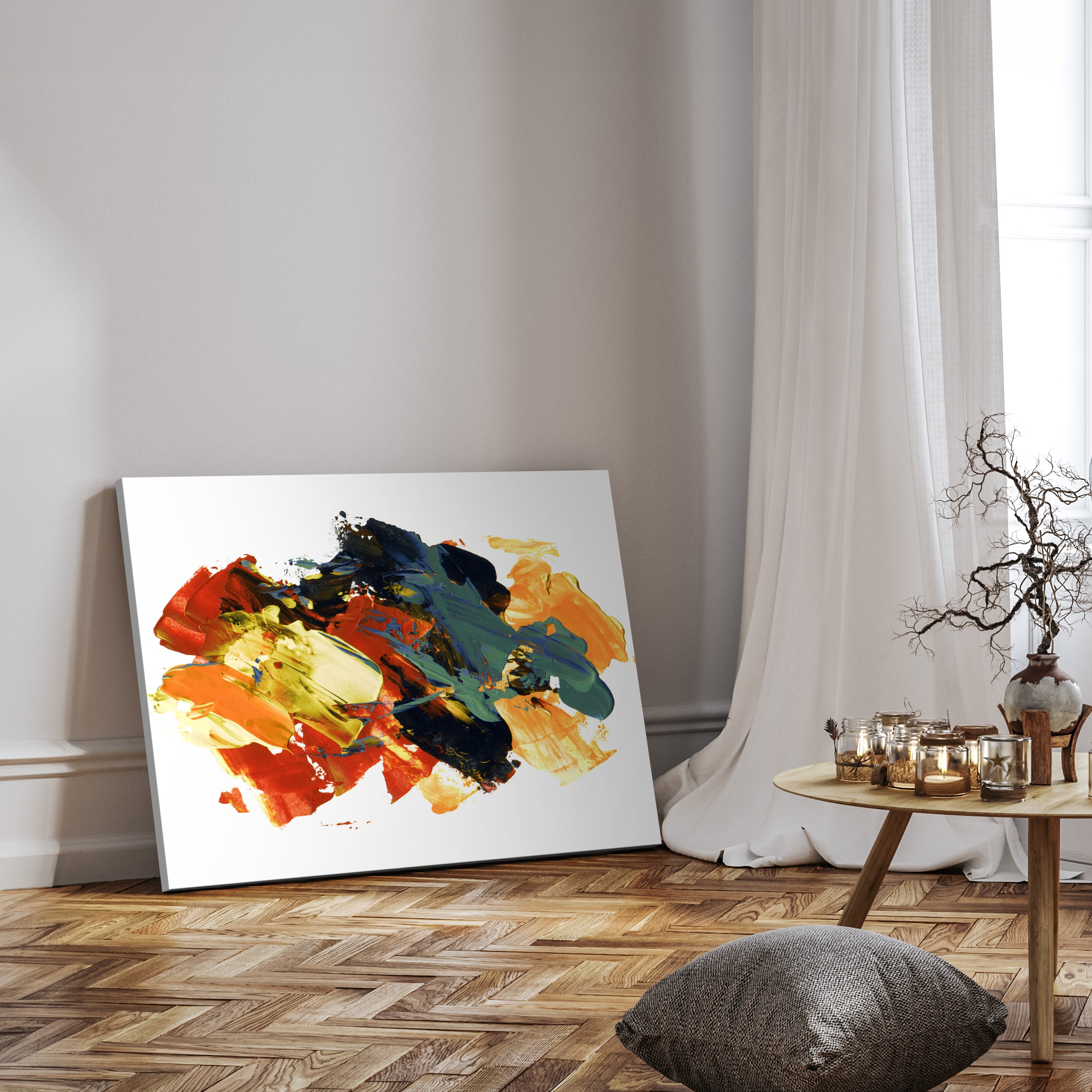 Leinwandbild Malerei, Abstrakt, Querformat M0678 kaufen - Bild 3 Leinwandbild Malerei, Abstrakt, Querformat M0678 kaufen - Bild 3