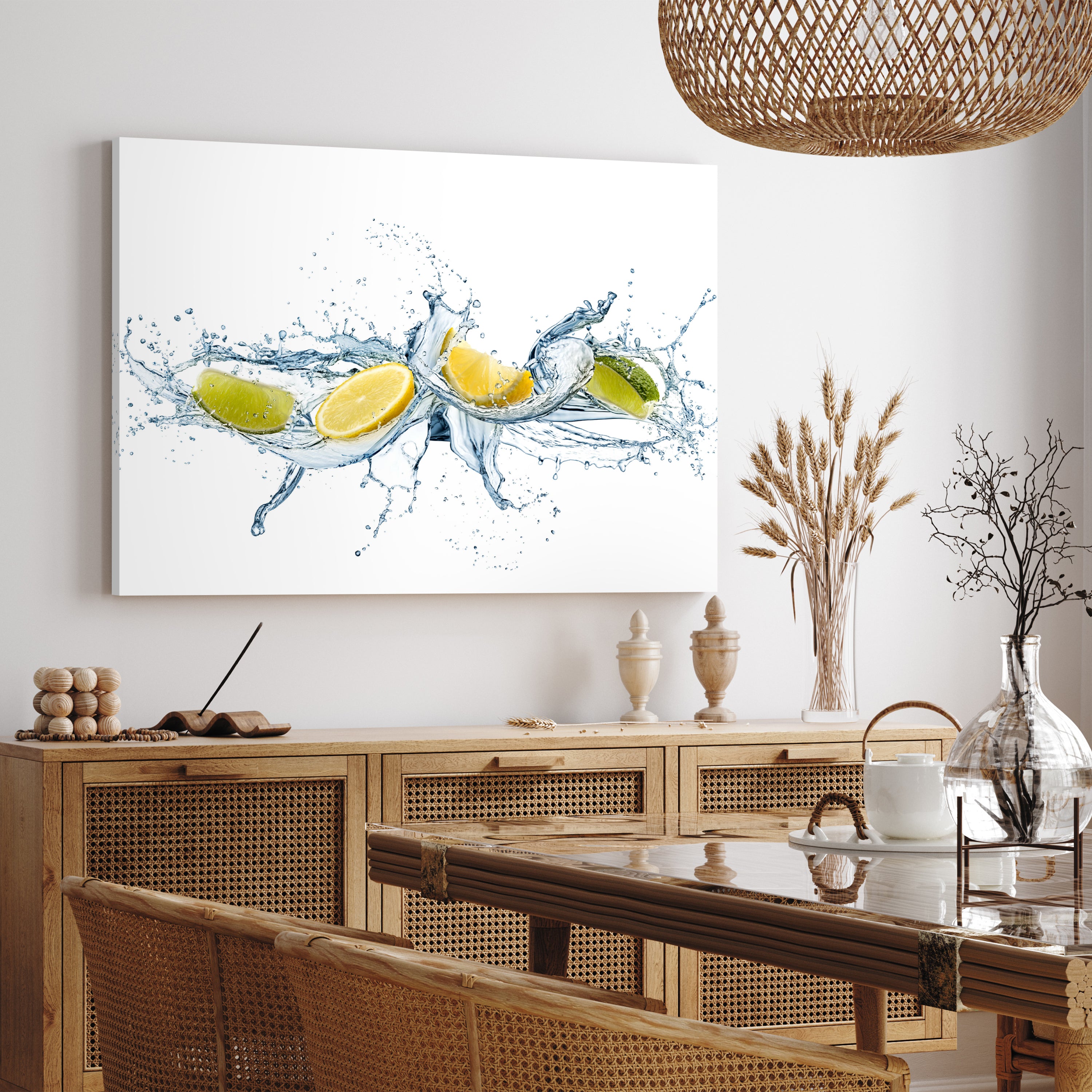 Leinwandbild Essen und Trinken, Zitronen, Querformat M0683 kaufen - Bild 3 Leinwandbild Essen und Trinken, Zitronen, Querformat M0683 kaufen - Bild 3