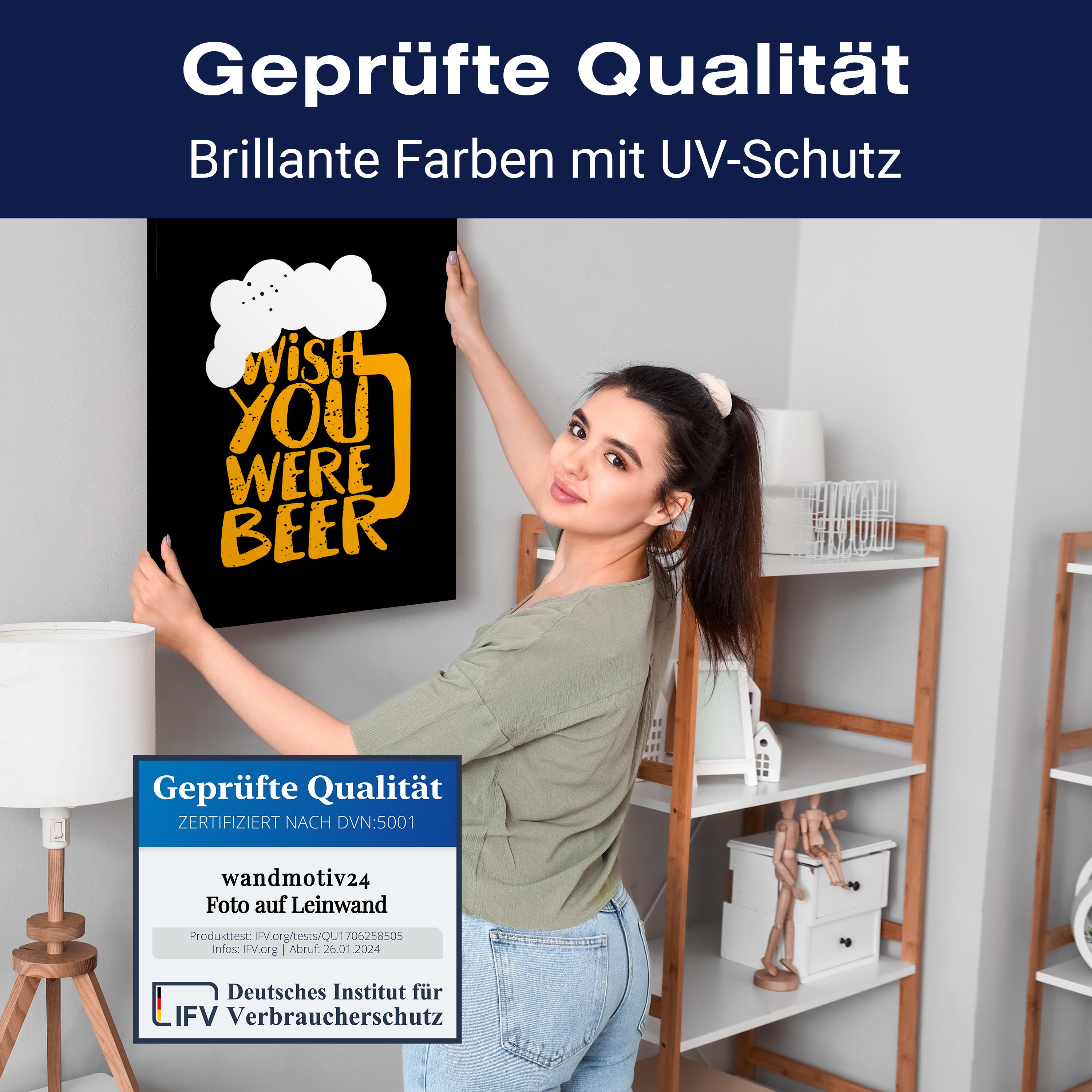 Leinwandbild Essen & Trinken, Bier, Hochformat M0687 kaufen - Bild 4 Leinwandbild Essen & Trinken, Bier, Hochformat M0687 kaufen - Bild 4