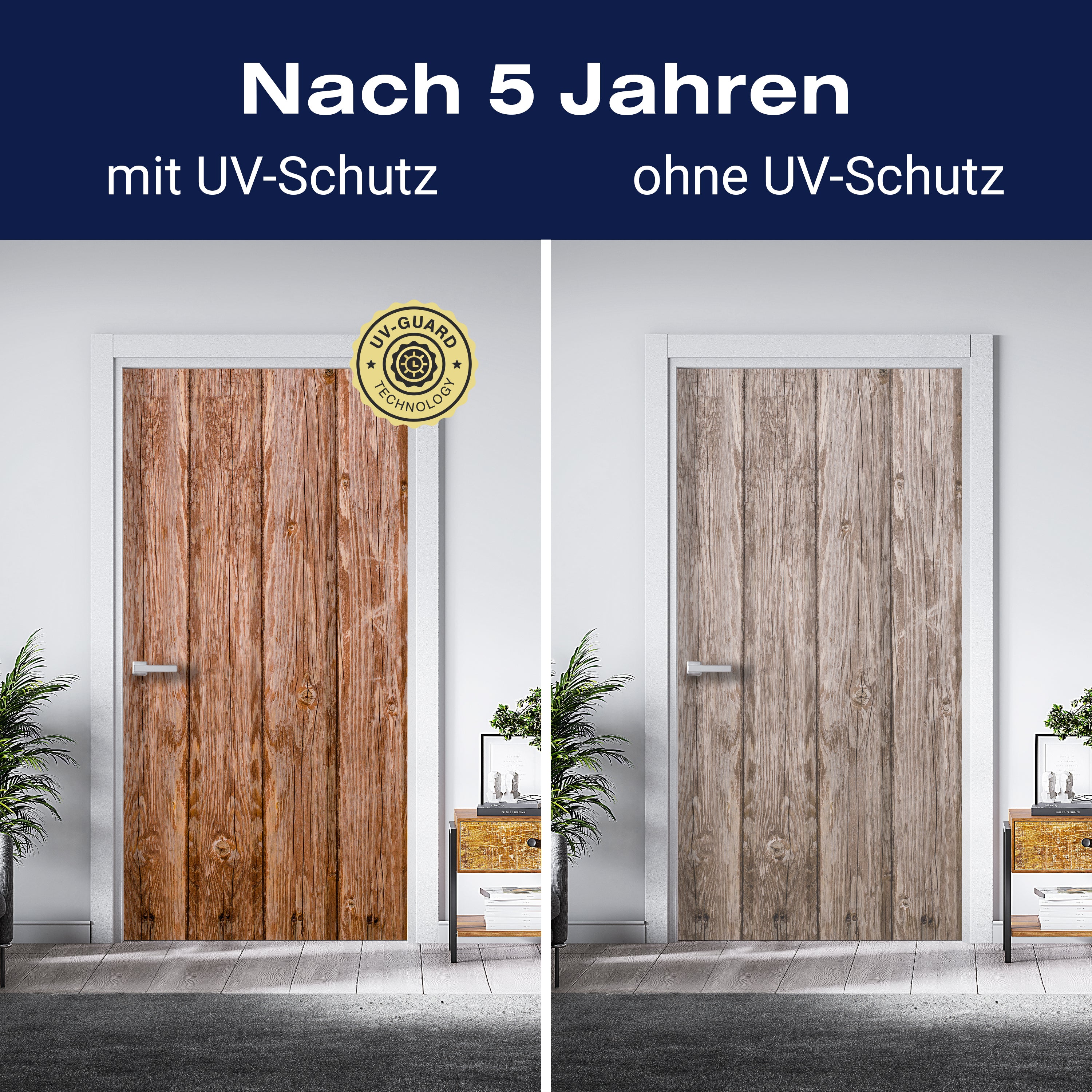 Türtapete Holzwand M0689 - Bild 4 Türtapete Holzwand M0689 - Bild 4